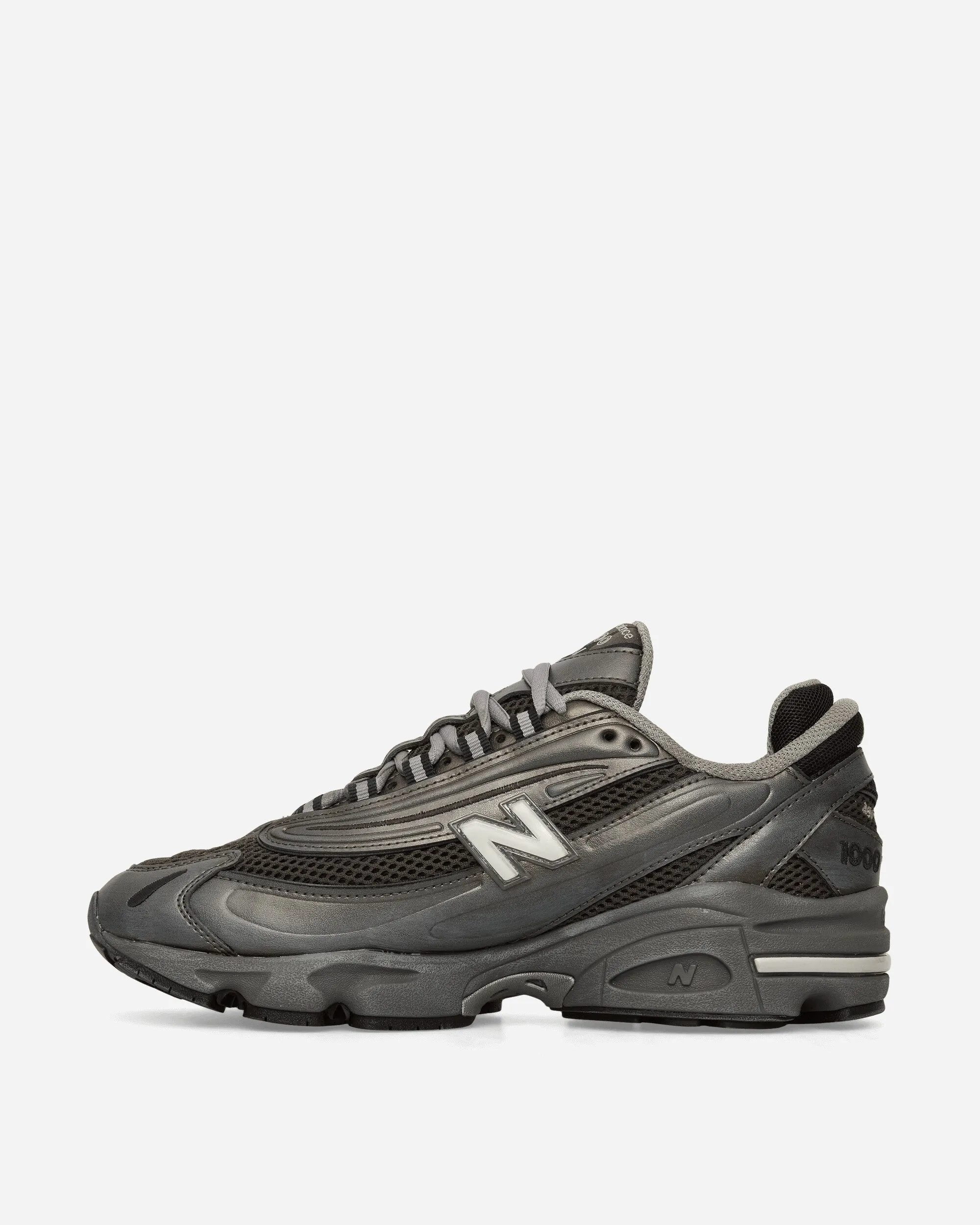 Plant Based Materials 1000 Sneakers Black Metallic