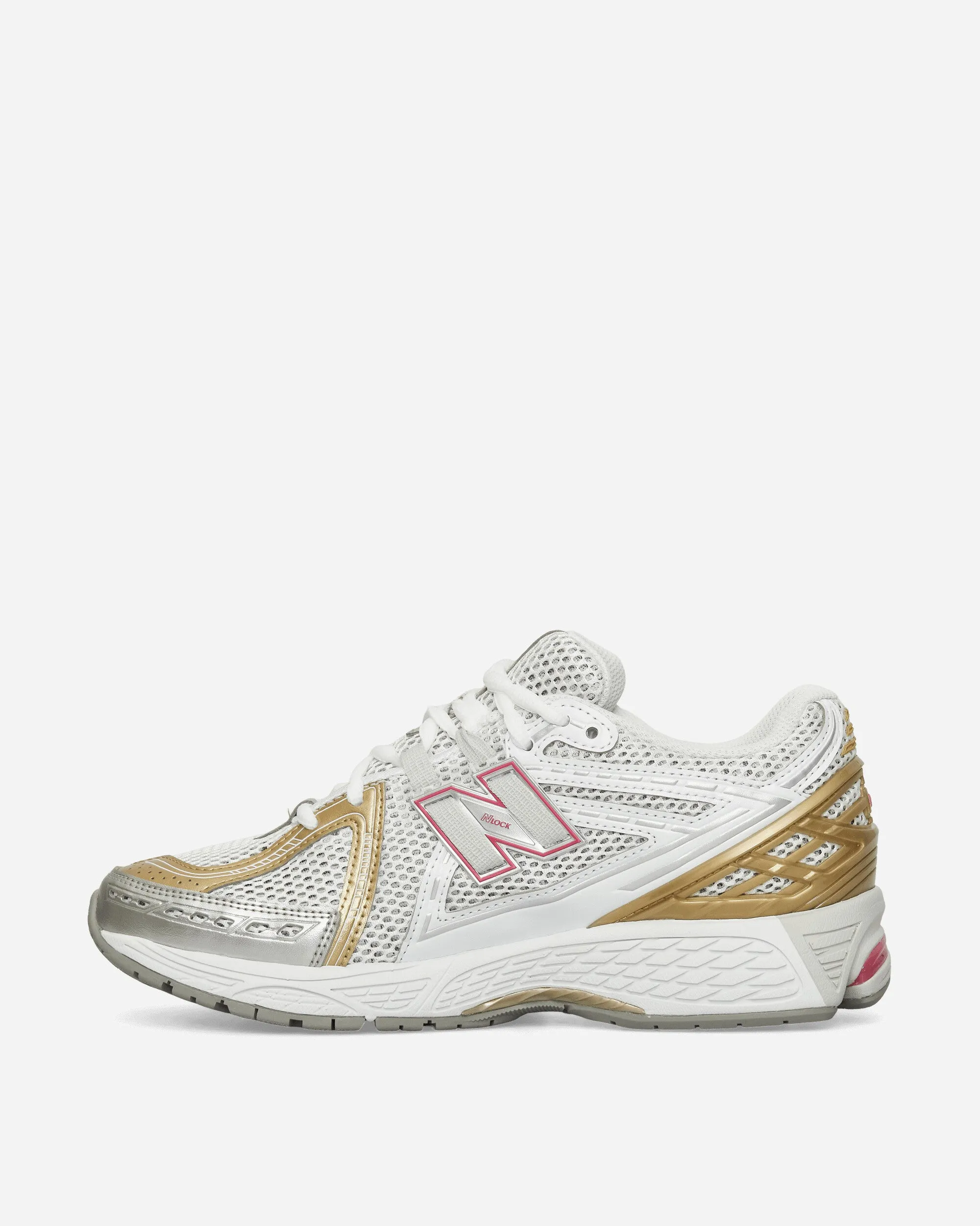 Smooth Upper 1906R Sneakers Silver Metallic / Vintage Gold