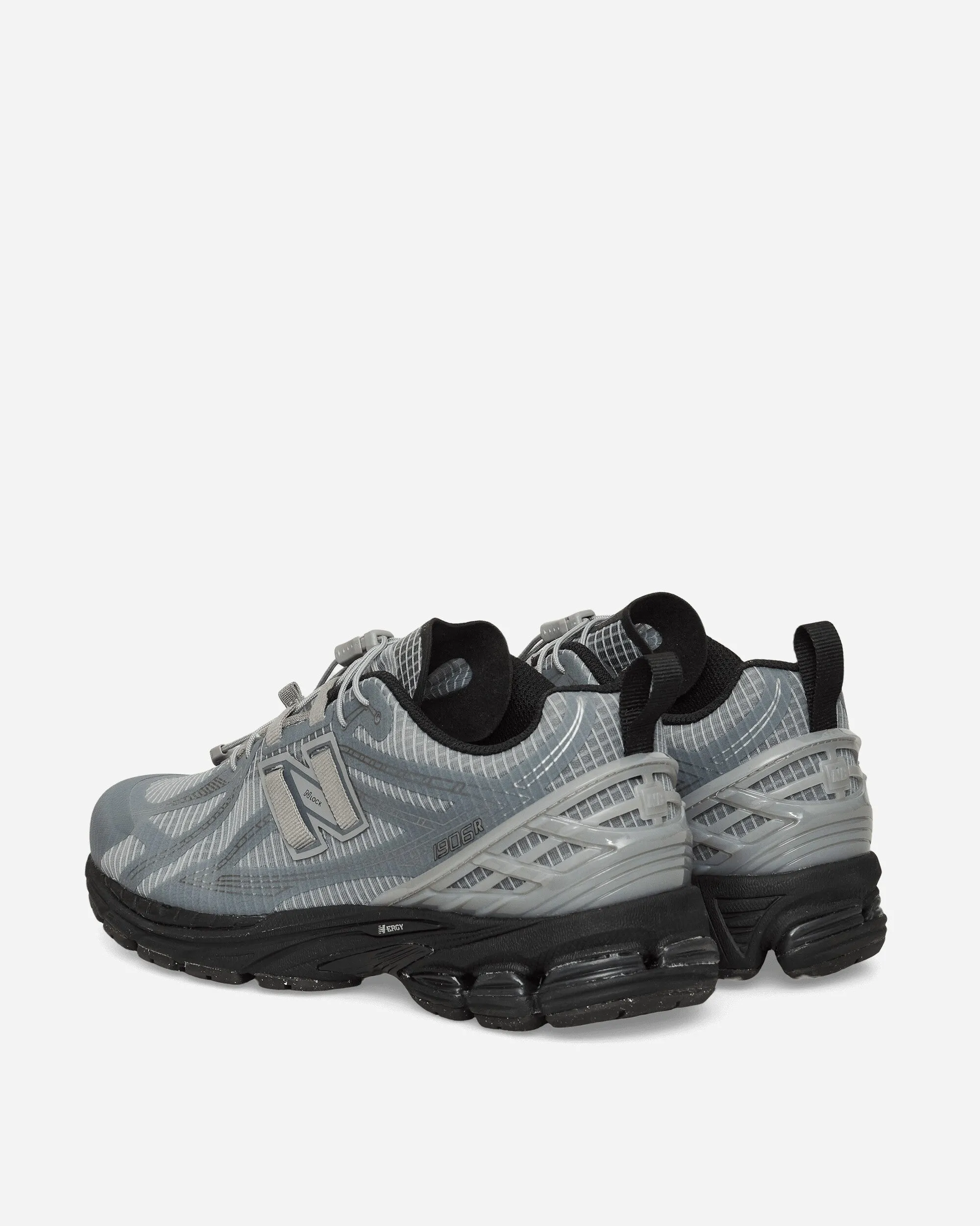 1906R Sneakers Slate Grey / Black / Black Cement Quick Ride smooth zipper