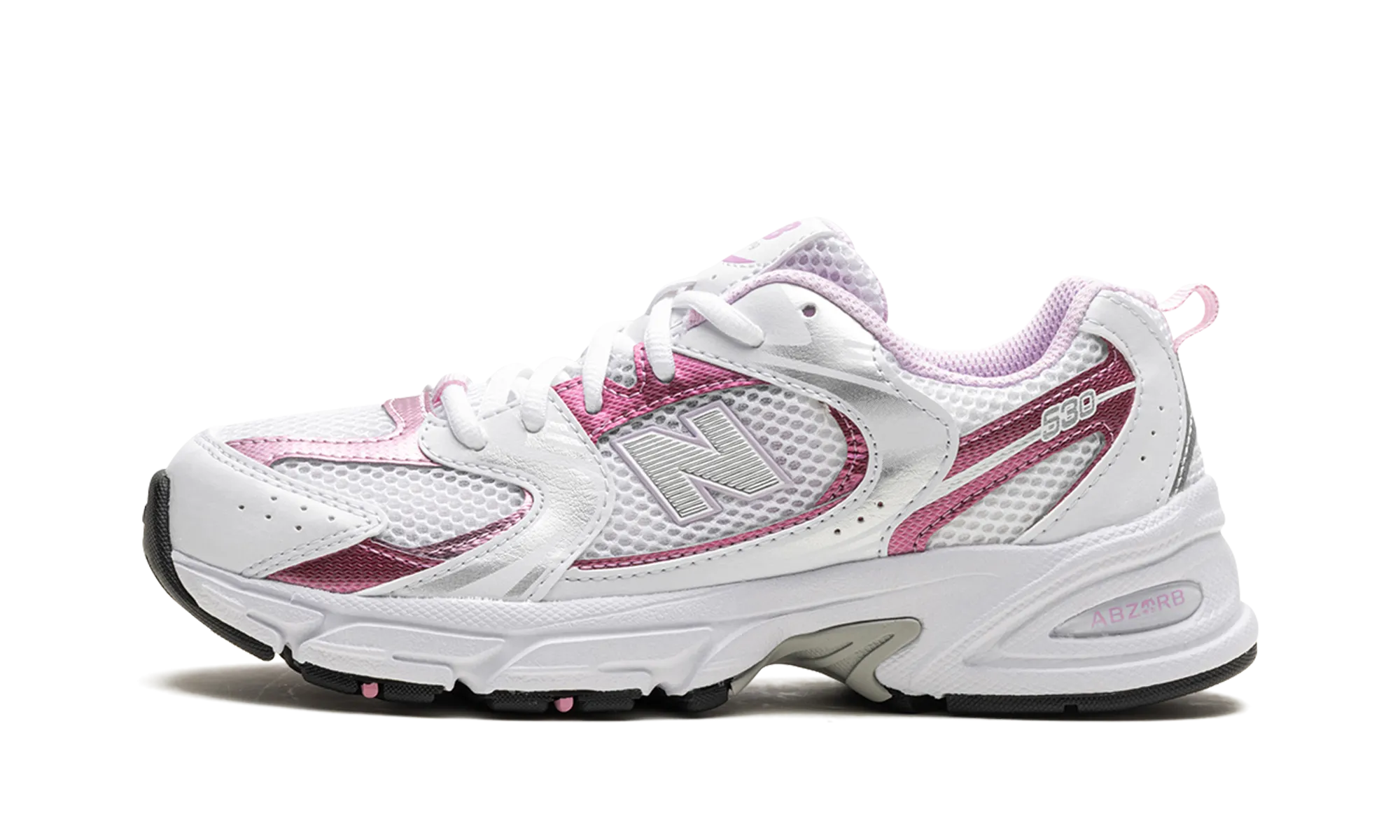 elastic - band running shoes low - top footwear 530 GS "White Pink Sugar"