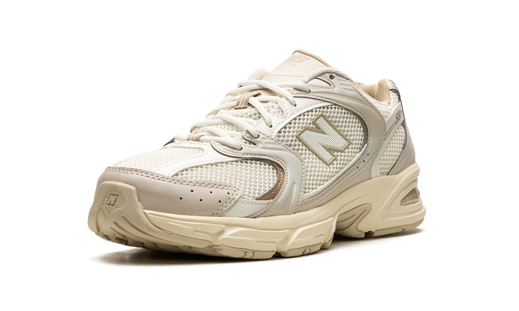 high - visibility shoes running in a mud run shoes 530 "Beige / Angora"