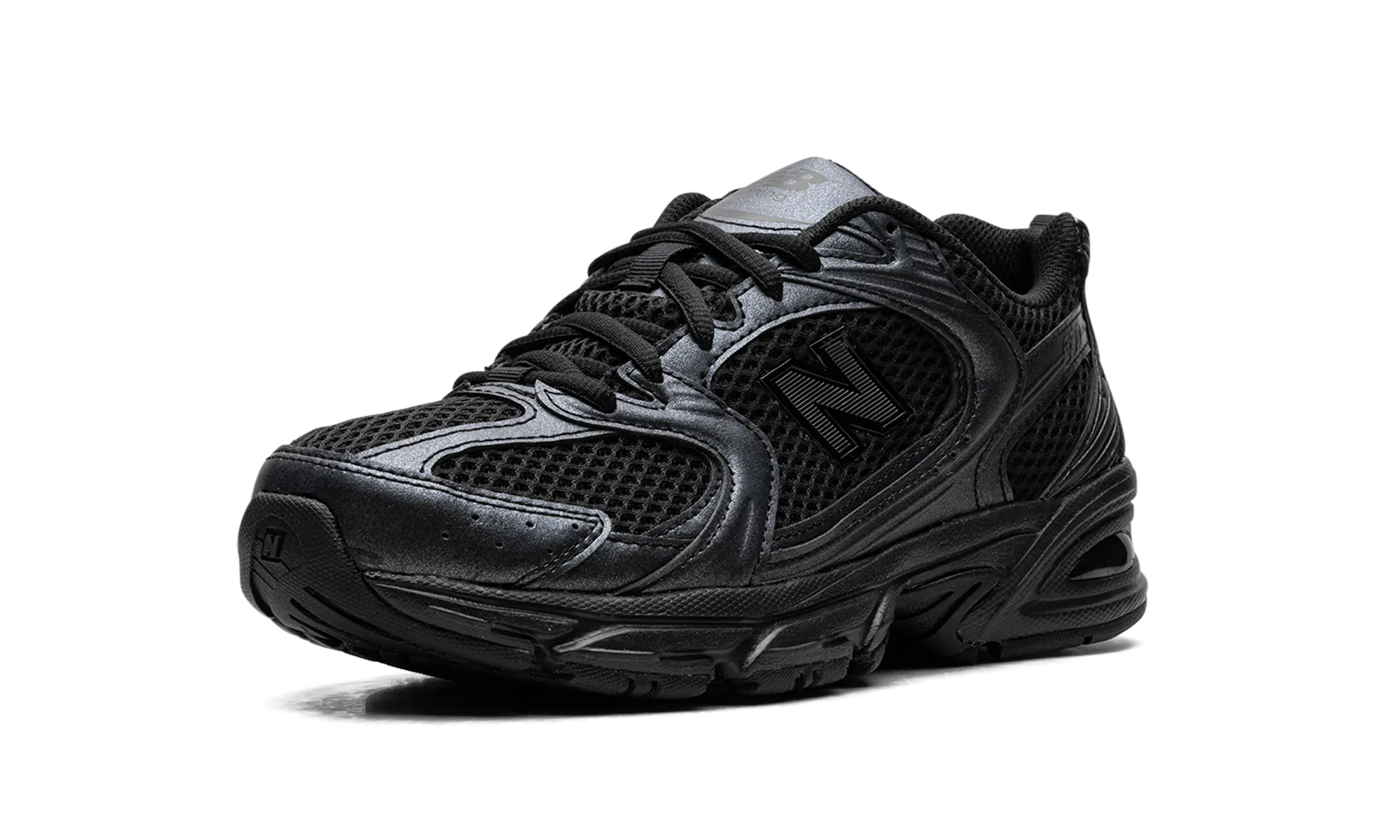 530 "Black Dark Grey" lace - up running shoes Foot Comfort