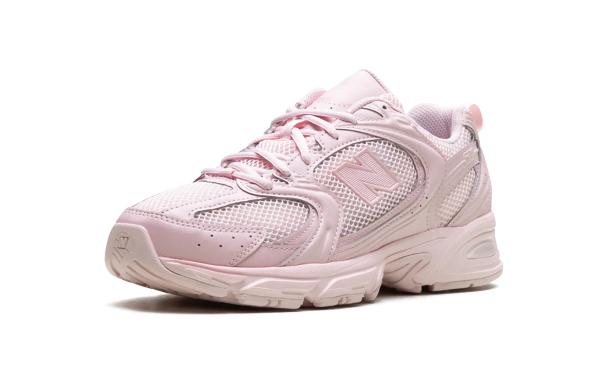 530 "Rose Sugar" grass - field - runner carbon fiber plate shoe detail