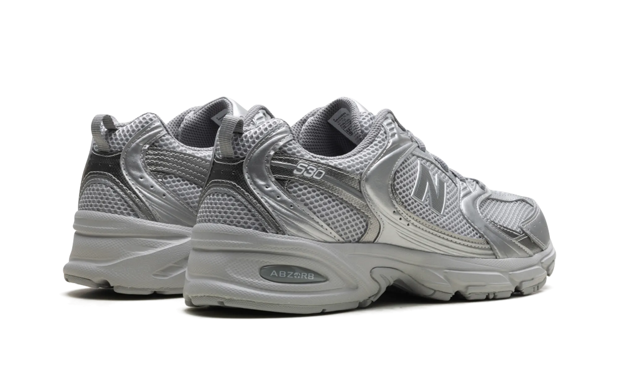 530 "Silver Grey" pre - workout weekday shoes