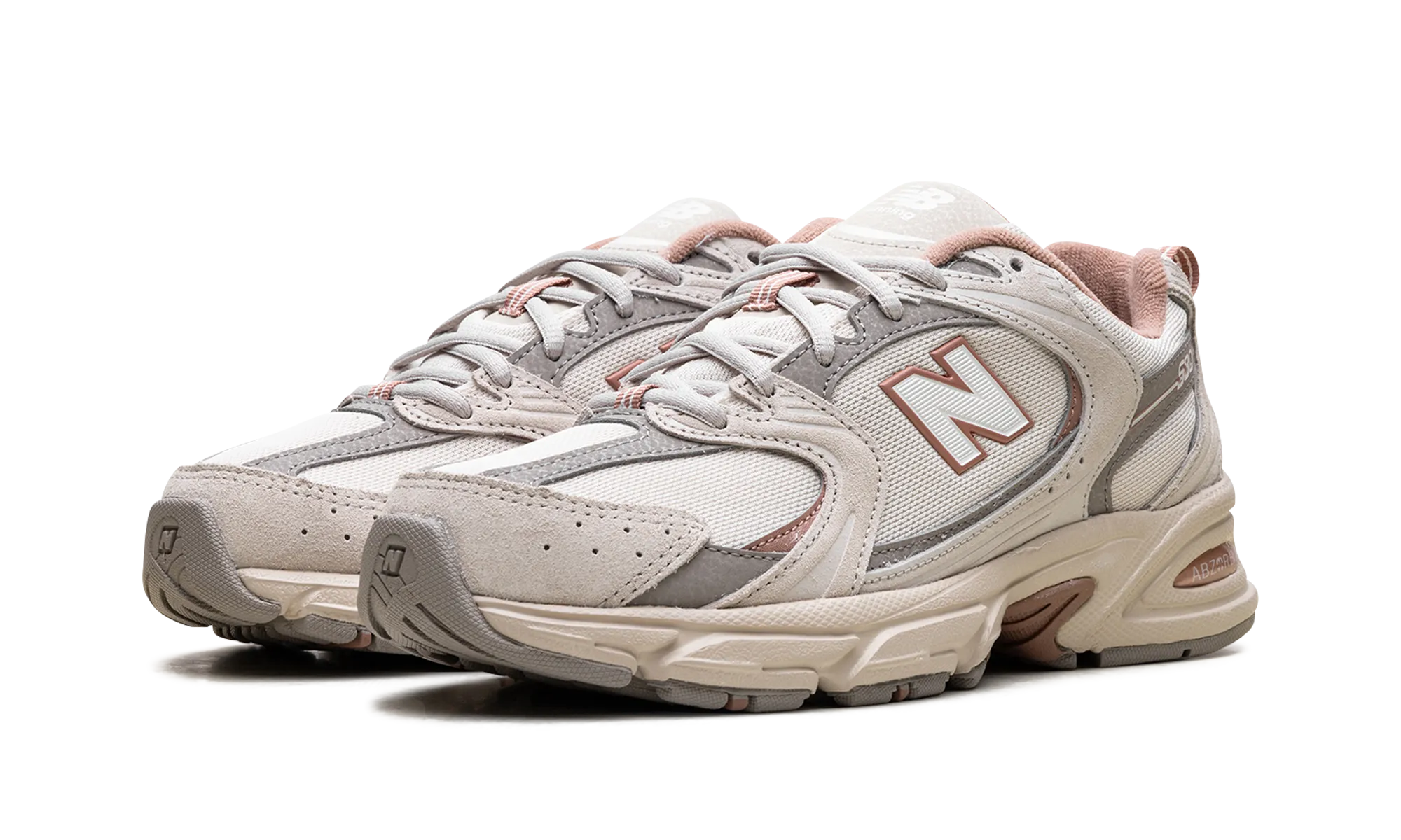 530 "Timberwolf Linen Landslide" suede - upper shoes