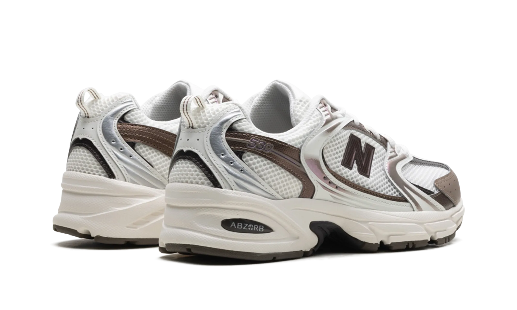 pronation - control shoes 530 "White / Brown"