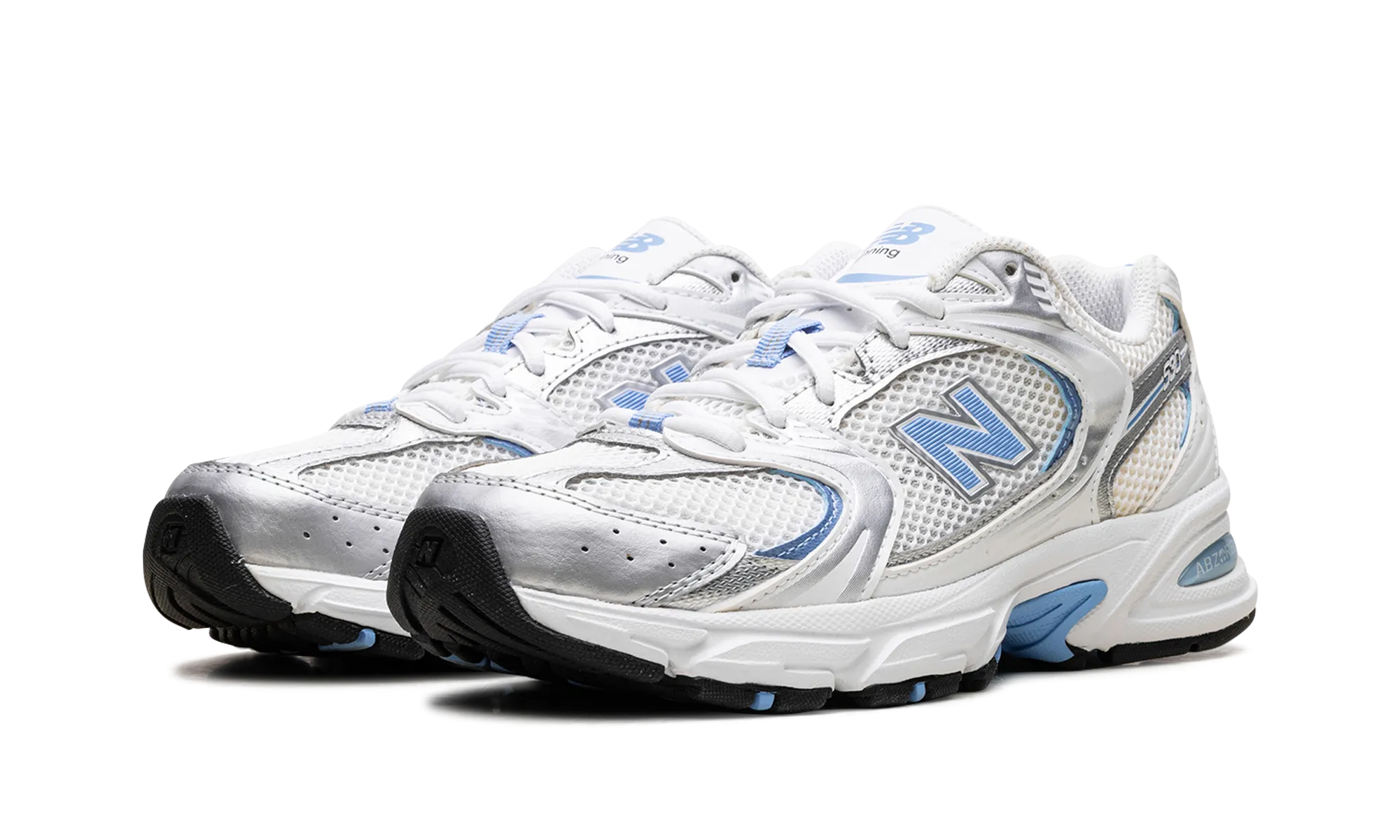 Lace   Up Design 530 "White Carolina Blue"