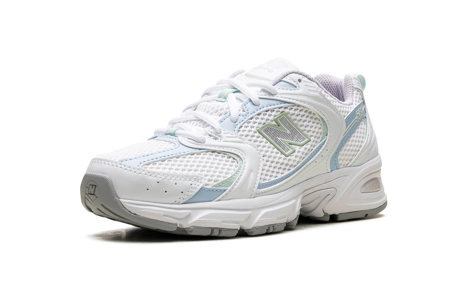 running in relay races shoes Gorgeous appearance 530 "White Light Chrome Blue Clay Ash"