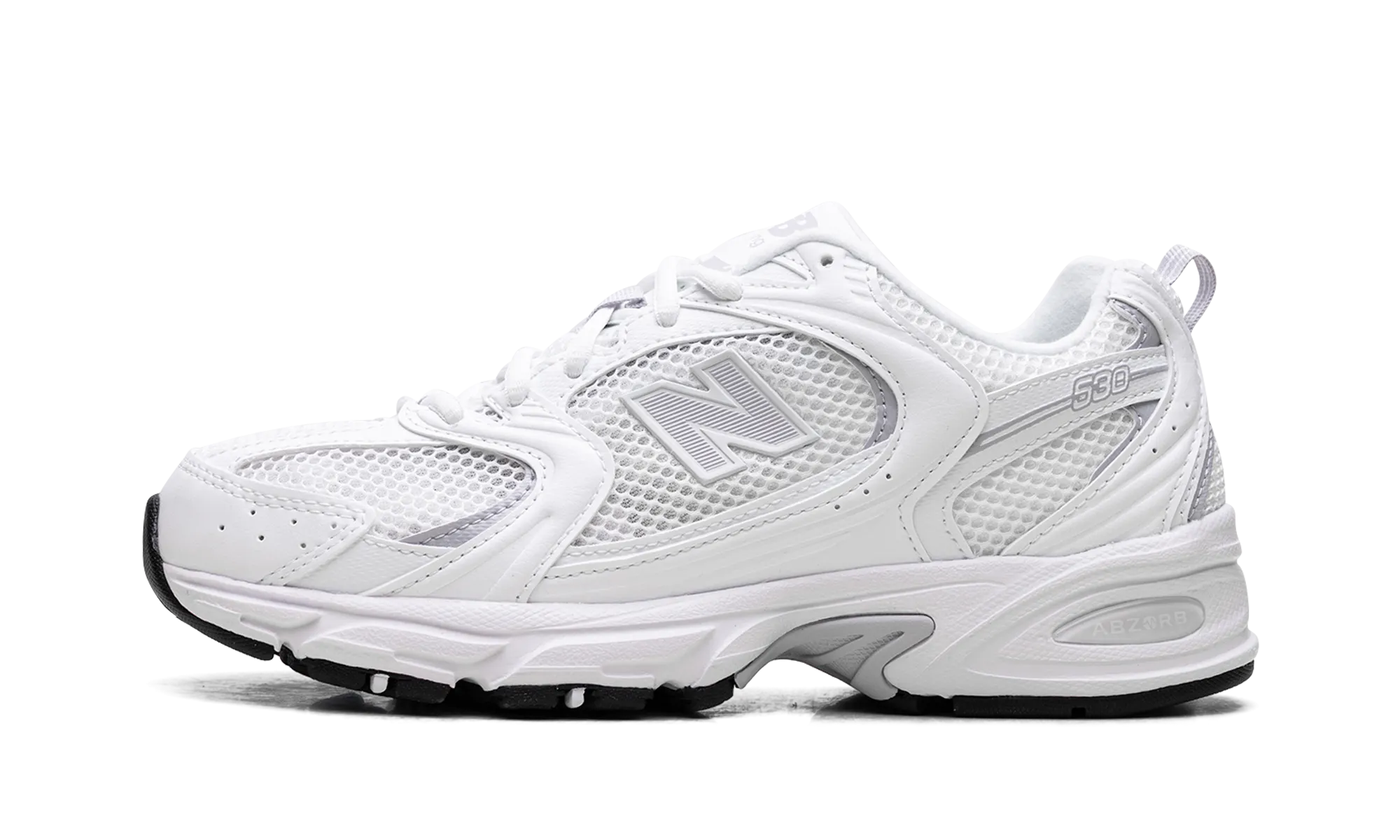 530 "White Pearl Grey" kids' sports shoes park - specific shoes