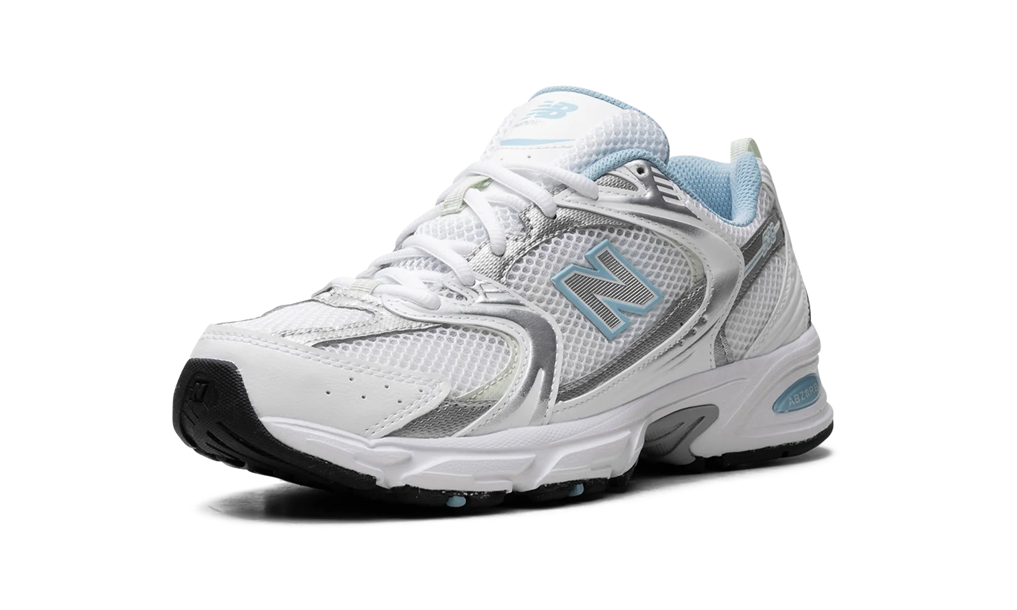 530 "White" asymmetrical shoes lace - up running option