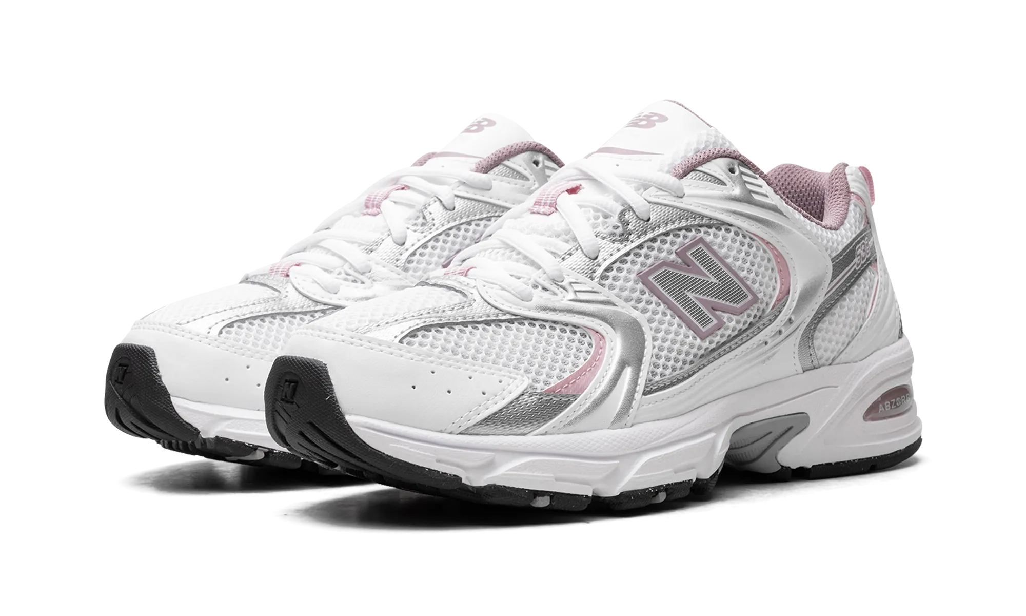 kids' sports shoes 530 "White/Silver Metalic/Ice Wine/Mid Century Pin"
