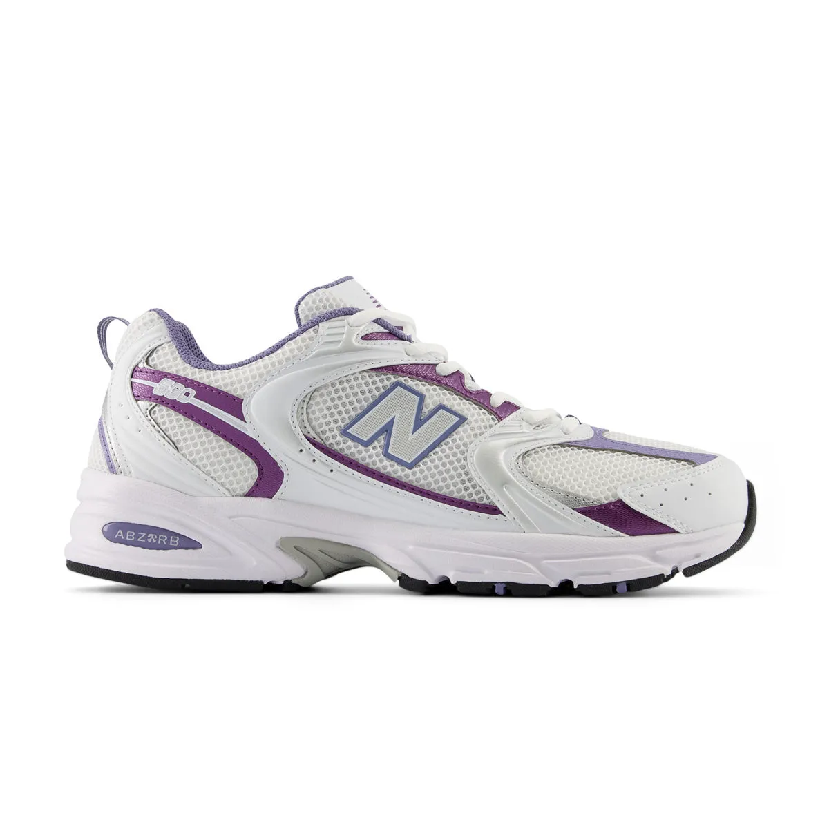 flexible rubber skateboarders' maneuverability 530 'White Purple'
