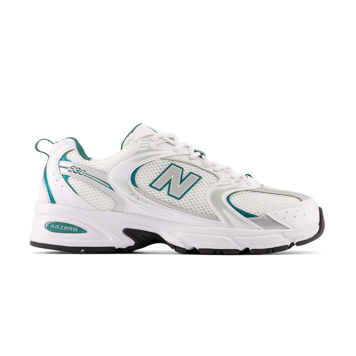 530 'White Silver Green' All-weather sole