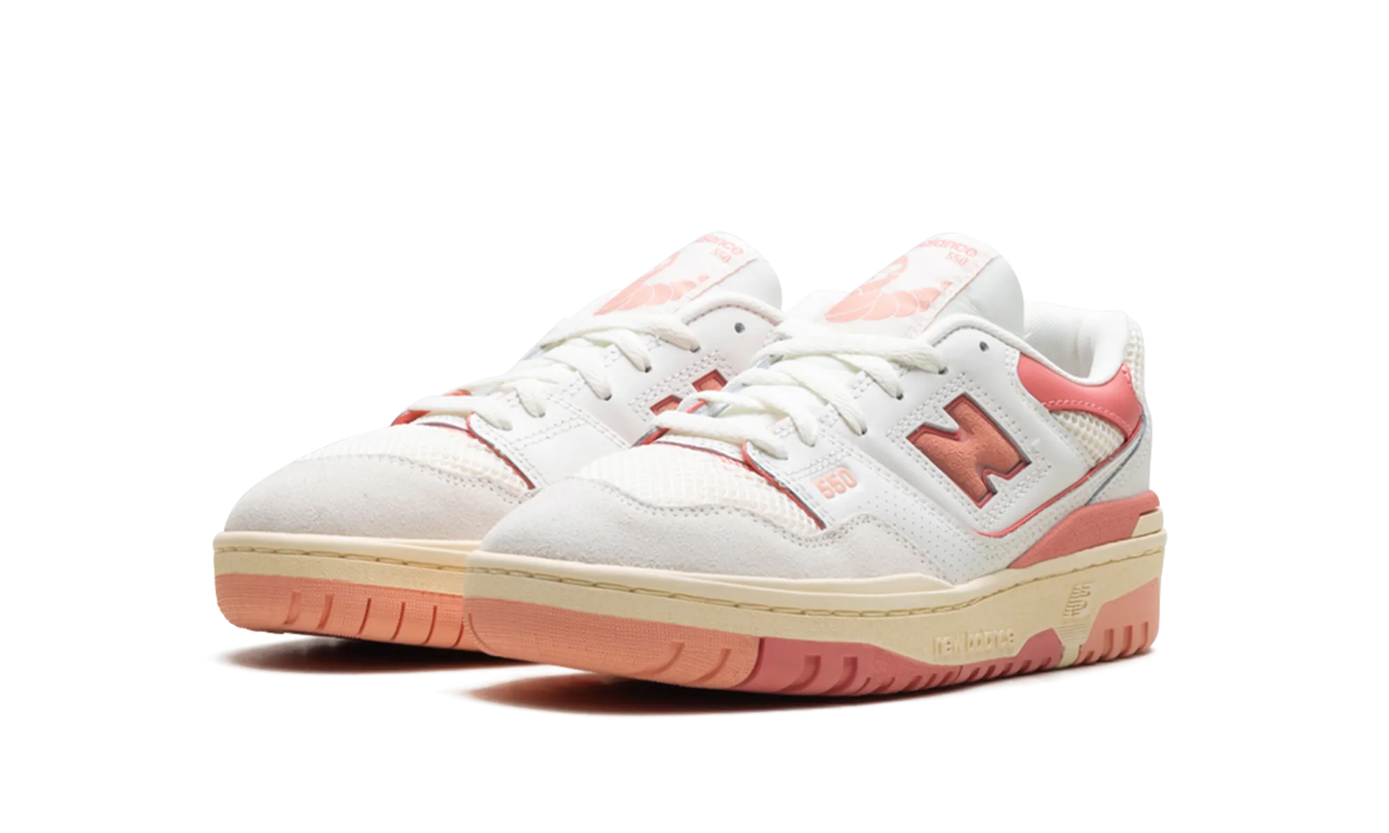 550 GS "Desert Pink Sea Salt" cartoon - themed running shoes