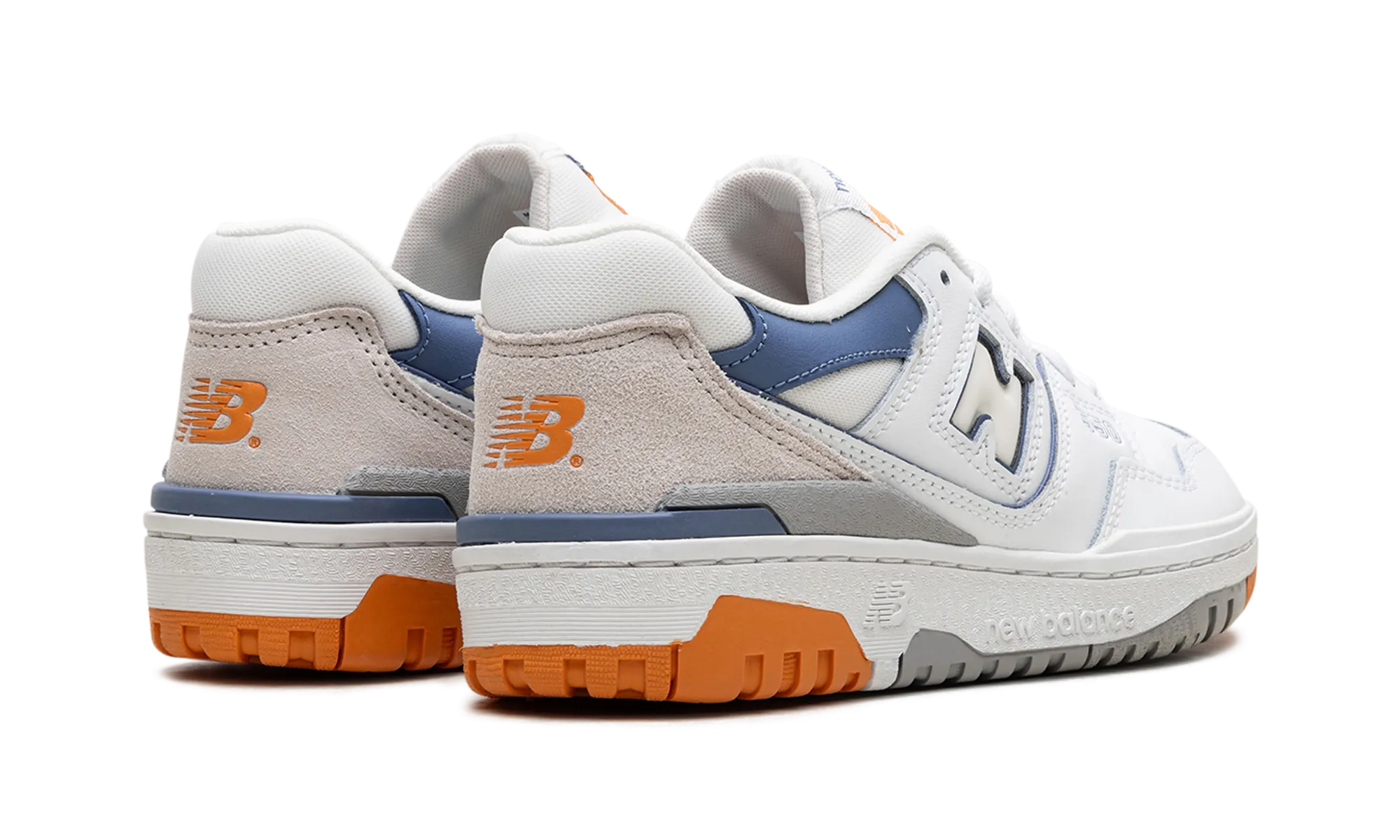 heavy - duty upper shoes Flexibility - zones 550 GS "White Mercury Blue"