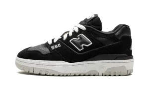 cushioned foam shoes 550 "Black Suede"
