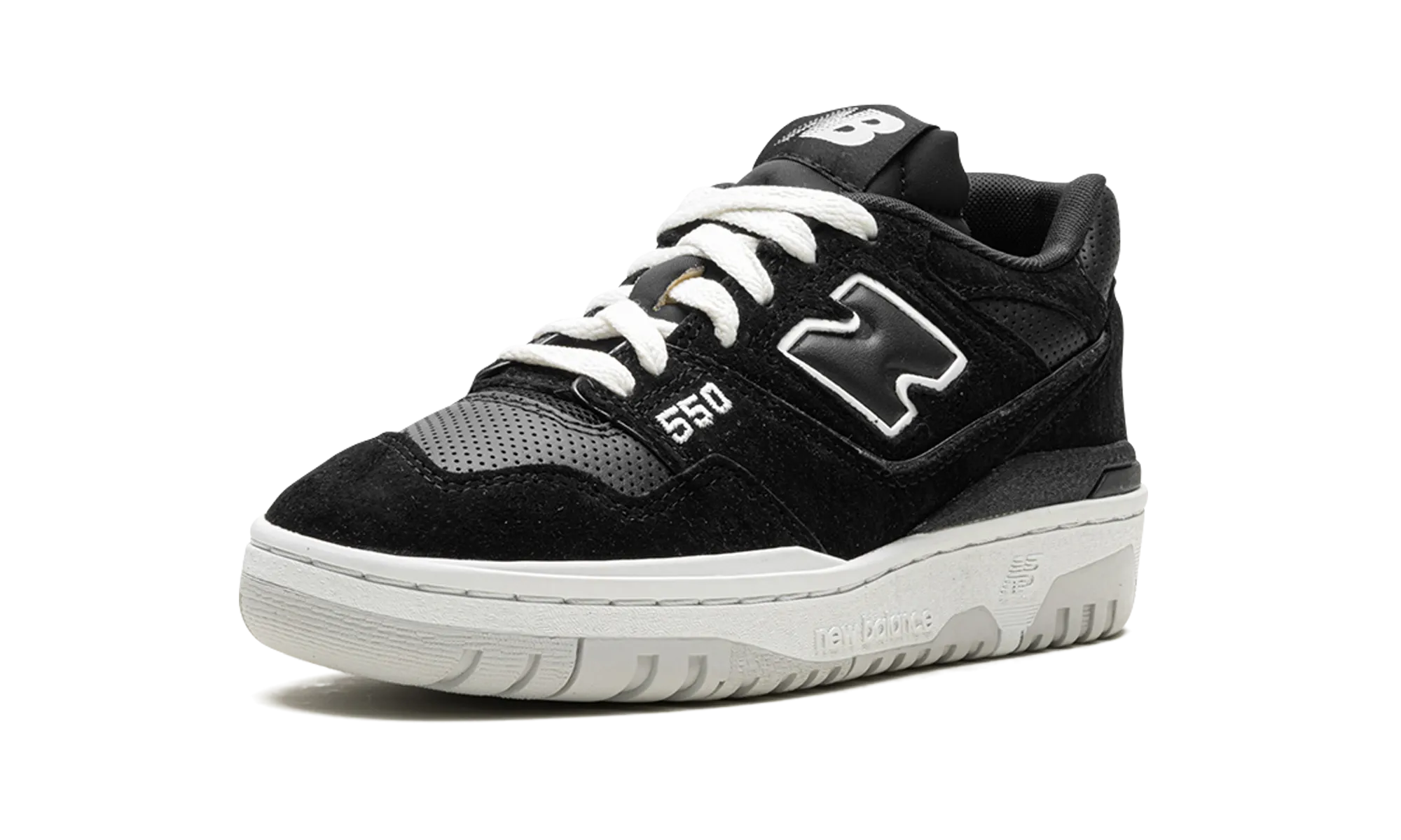 men's athletic footwear extreme - weather shoes 550 "Black Suede"