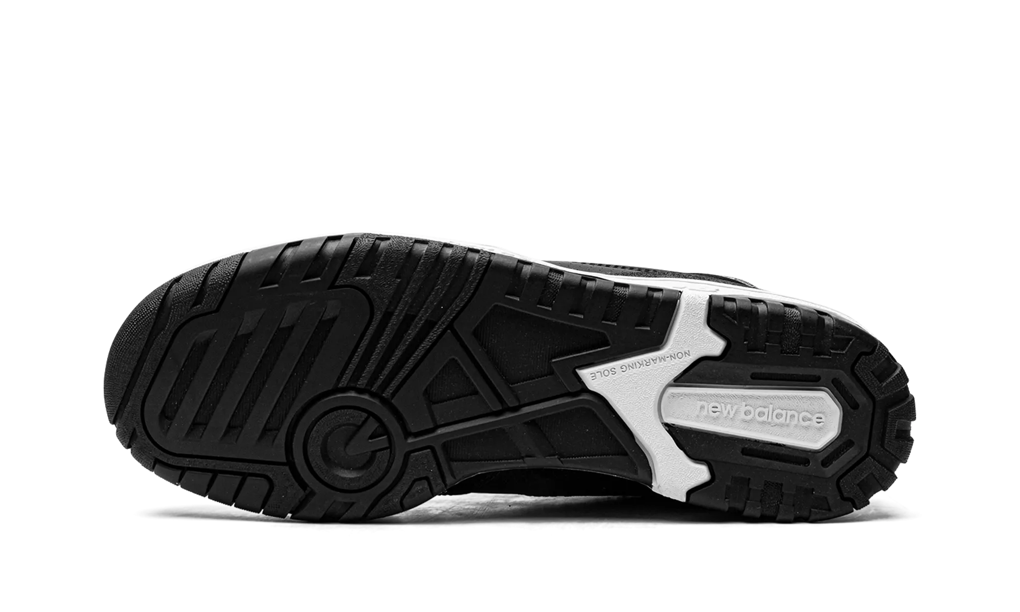 550 "Black/White" adult running shoes