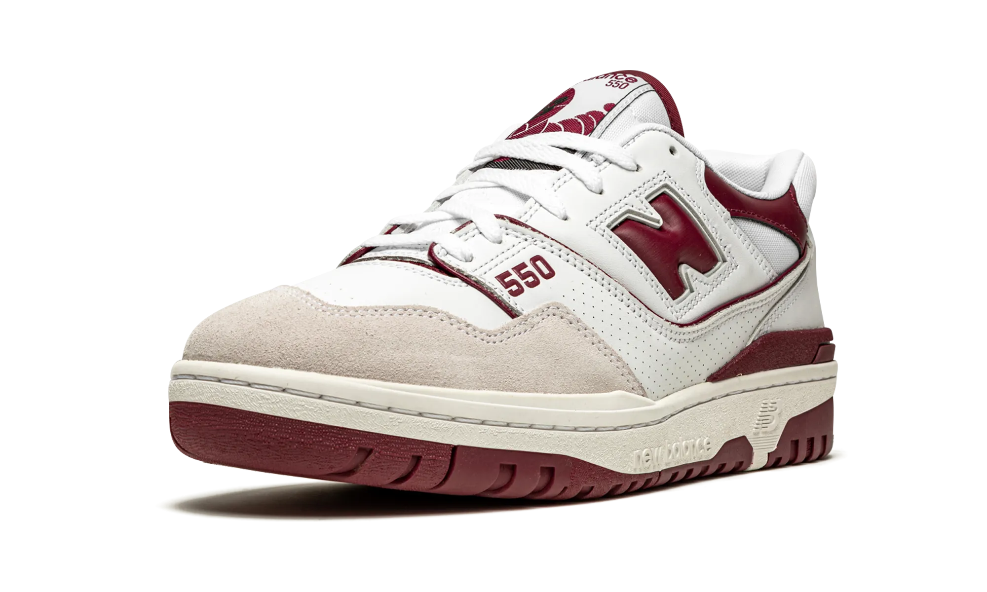 550 "Burgundy" group running shoes city running gear