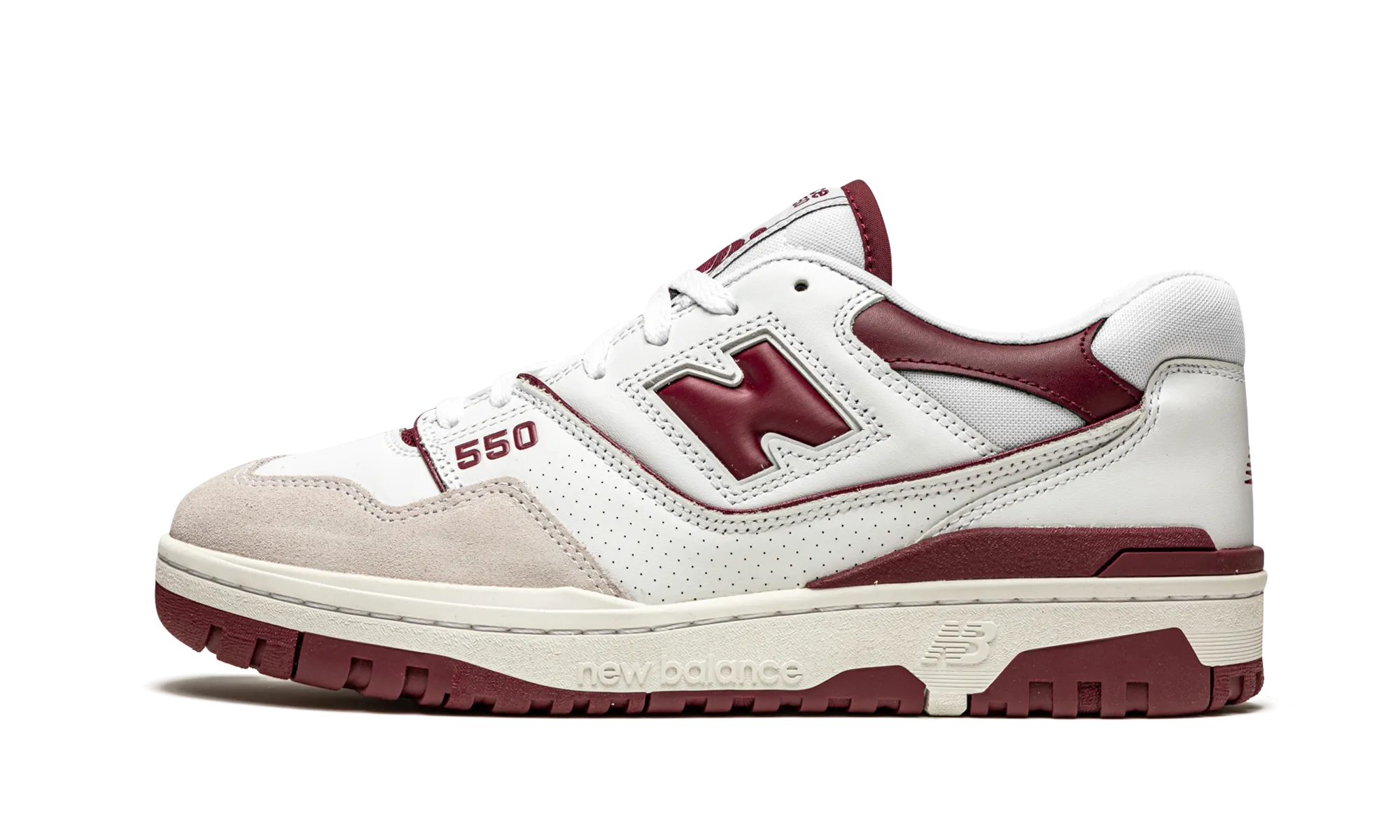 Toe Comfort high - tech shoes 550 "Burgundy"