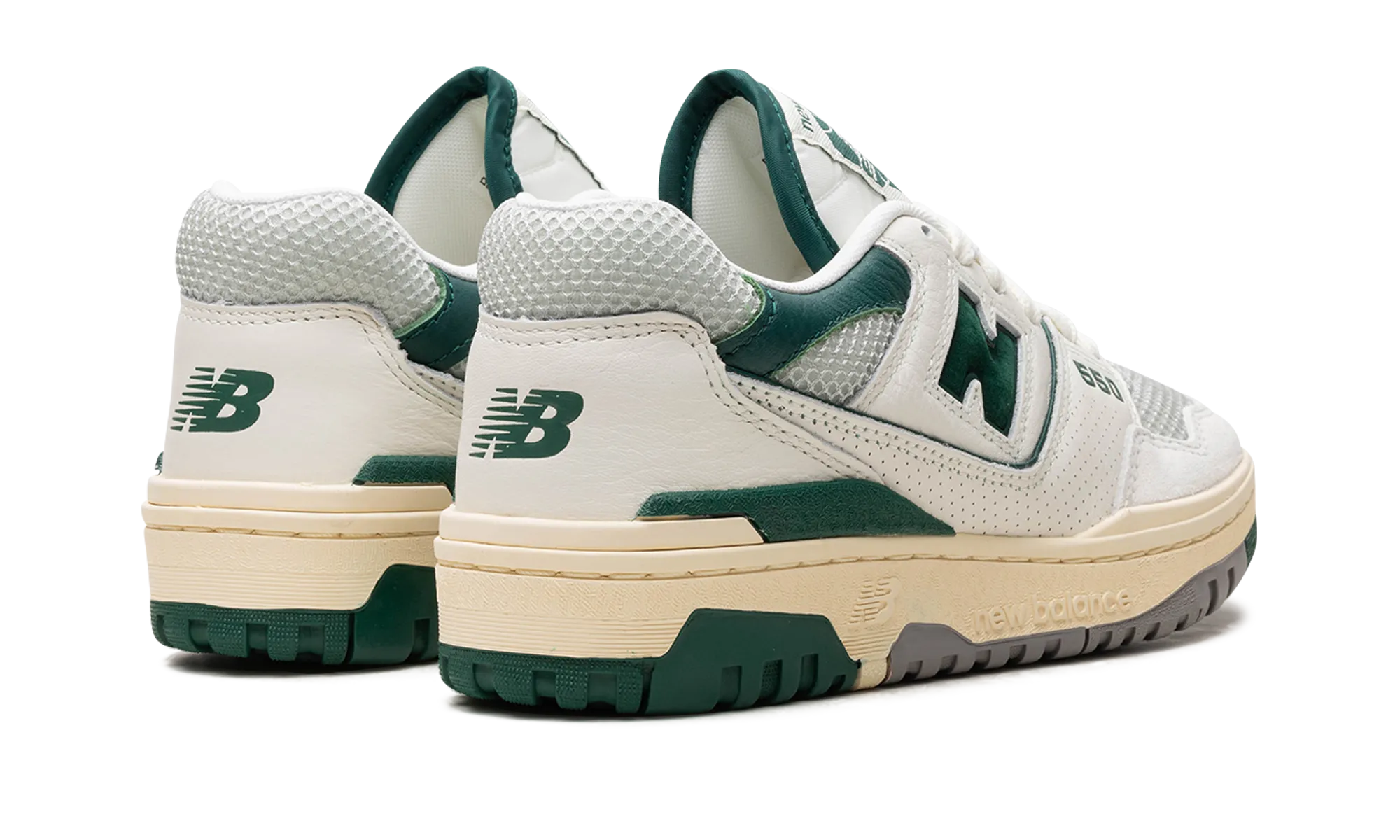 mesh - upper - material shoes medial - support shoes 550 "Green"