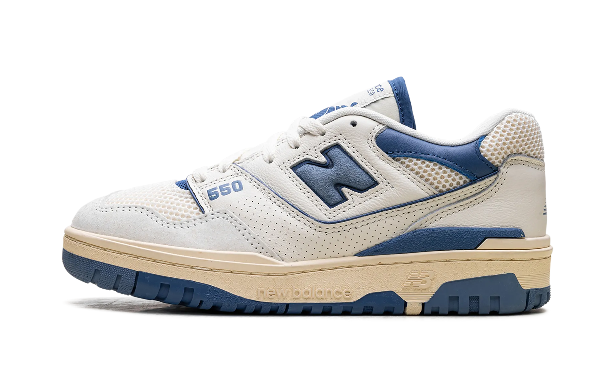 550 "Sea Salt Pack Blue Agate" traction - control shoes rubber sole shoes