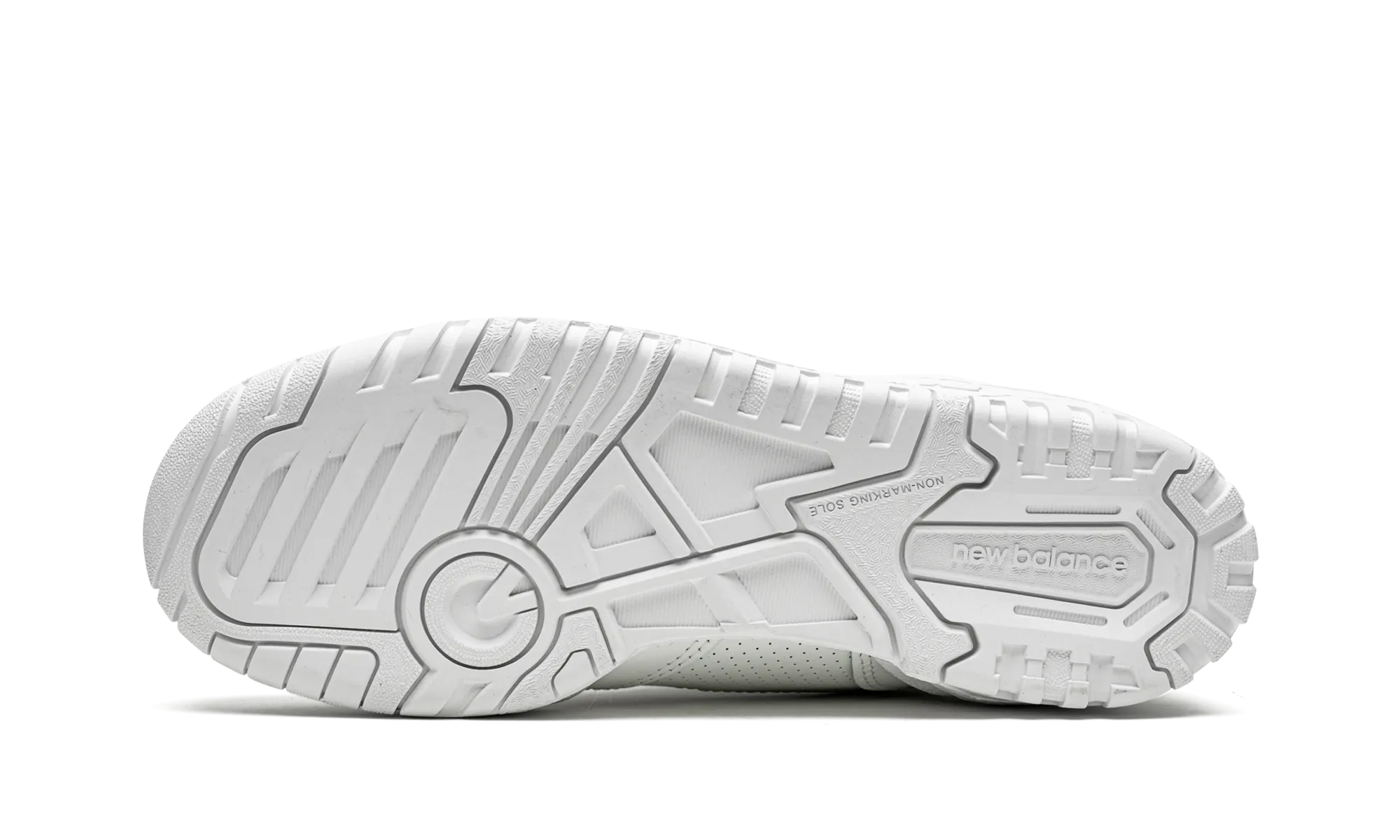 550 "Triple White" heel pads