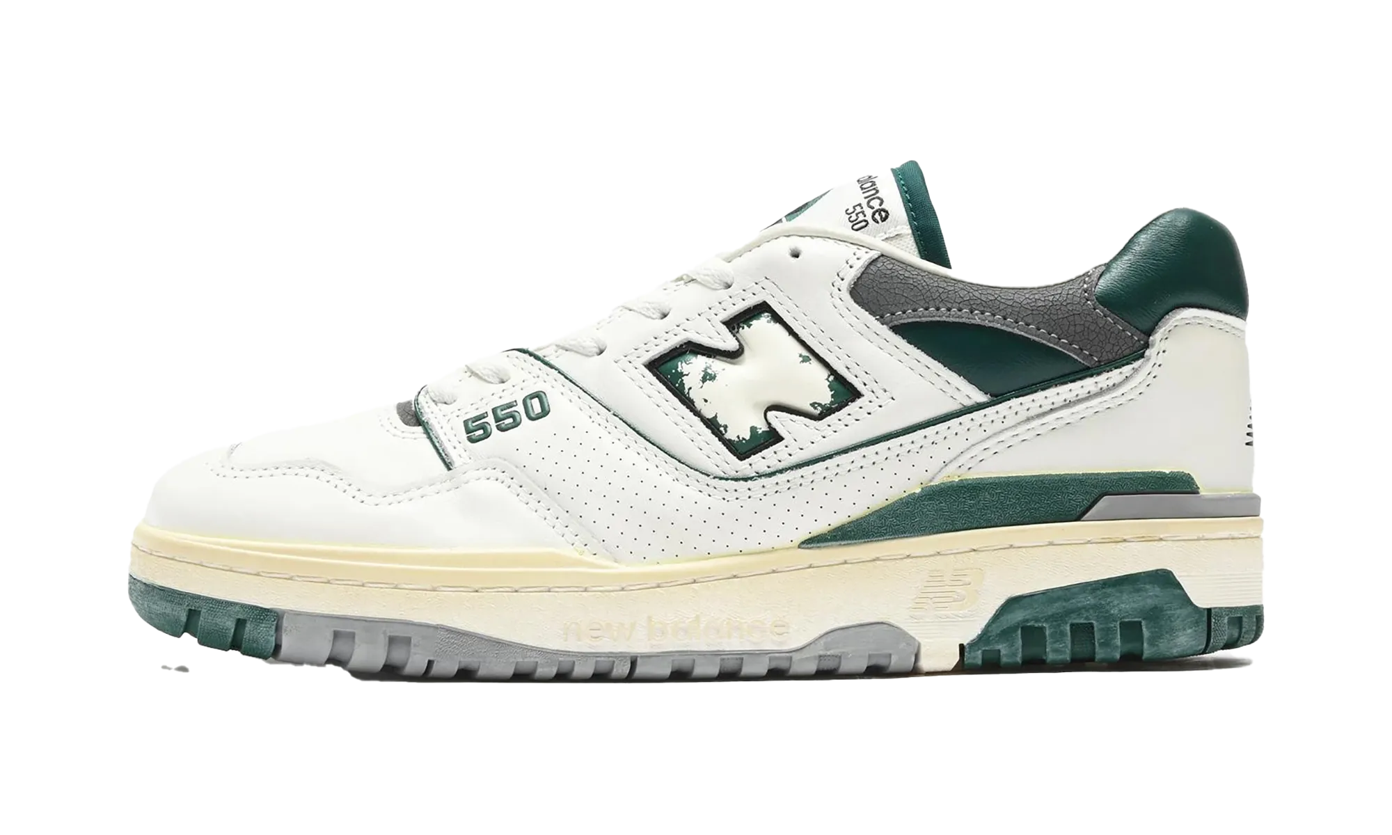 550 "Vintage Pack - Marsh Green" shock - absorbing insoles