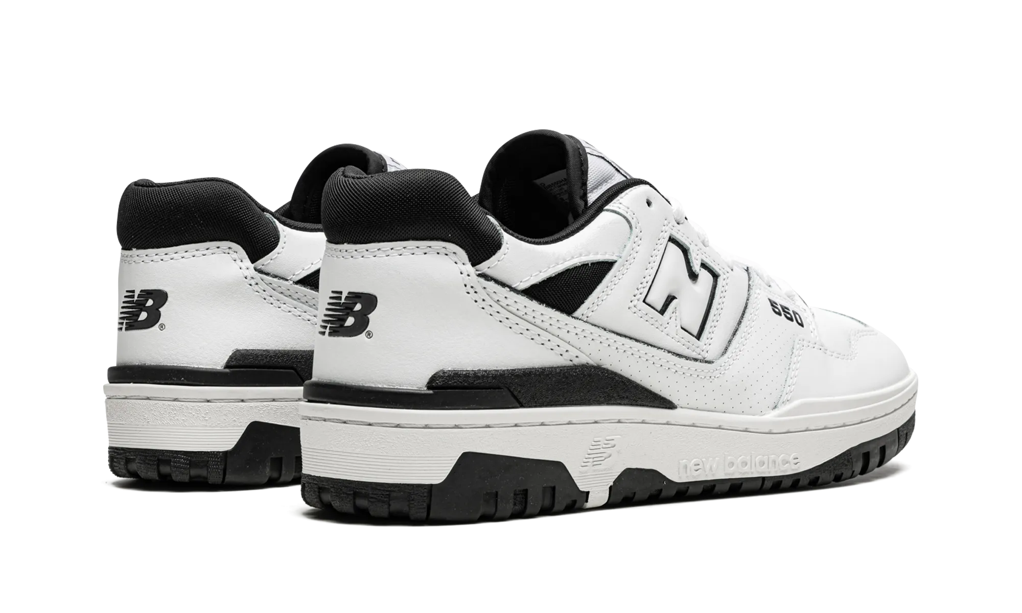 cross - training footwear evening - runner 550 "White / Black"