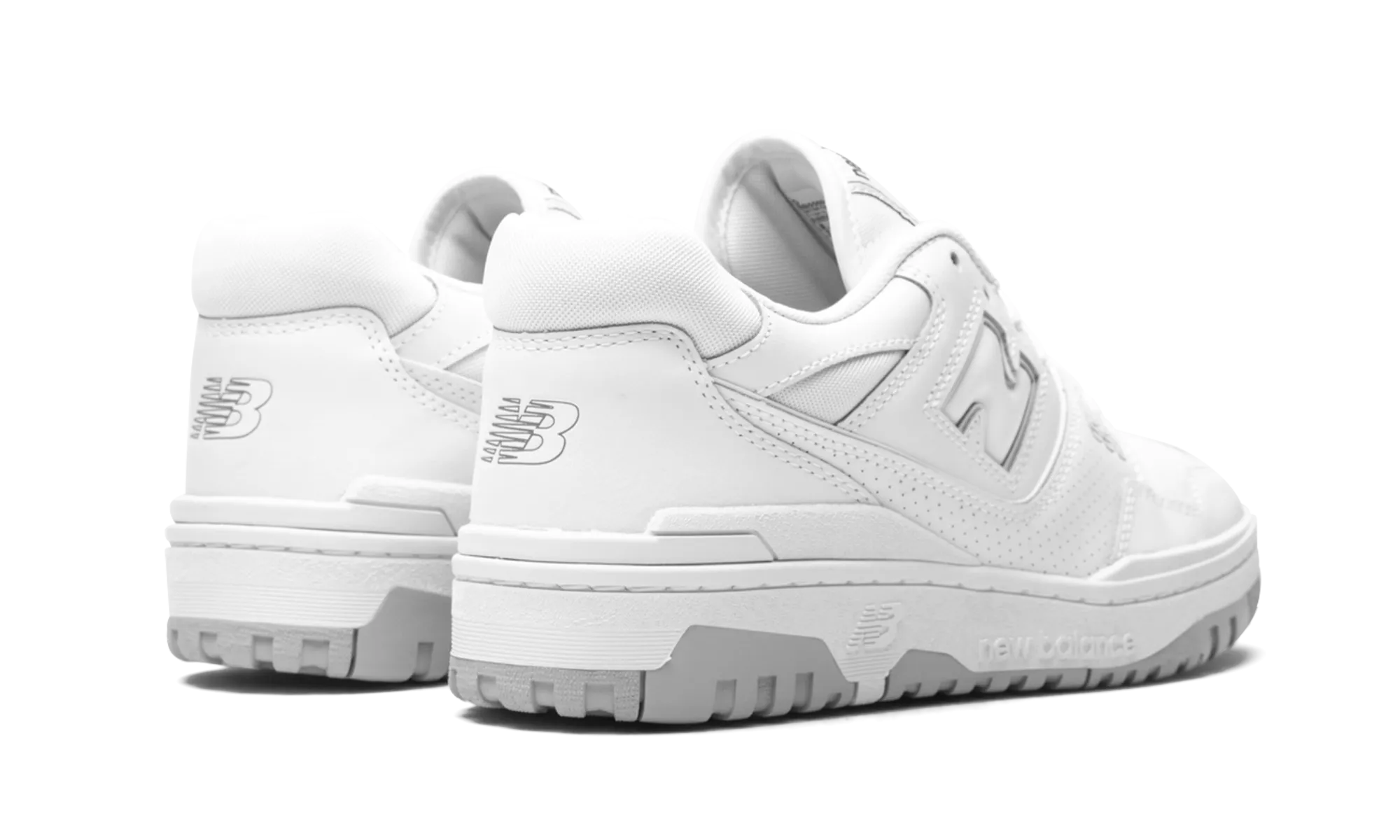 550 "White / Grey" horizontal - design shoes Weatherproof