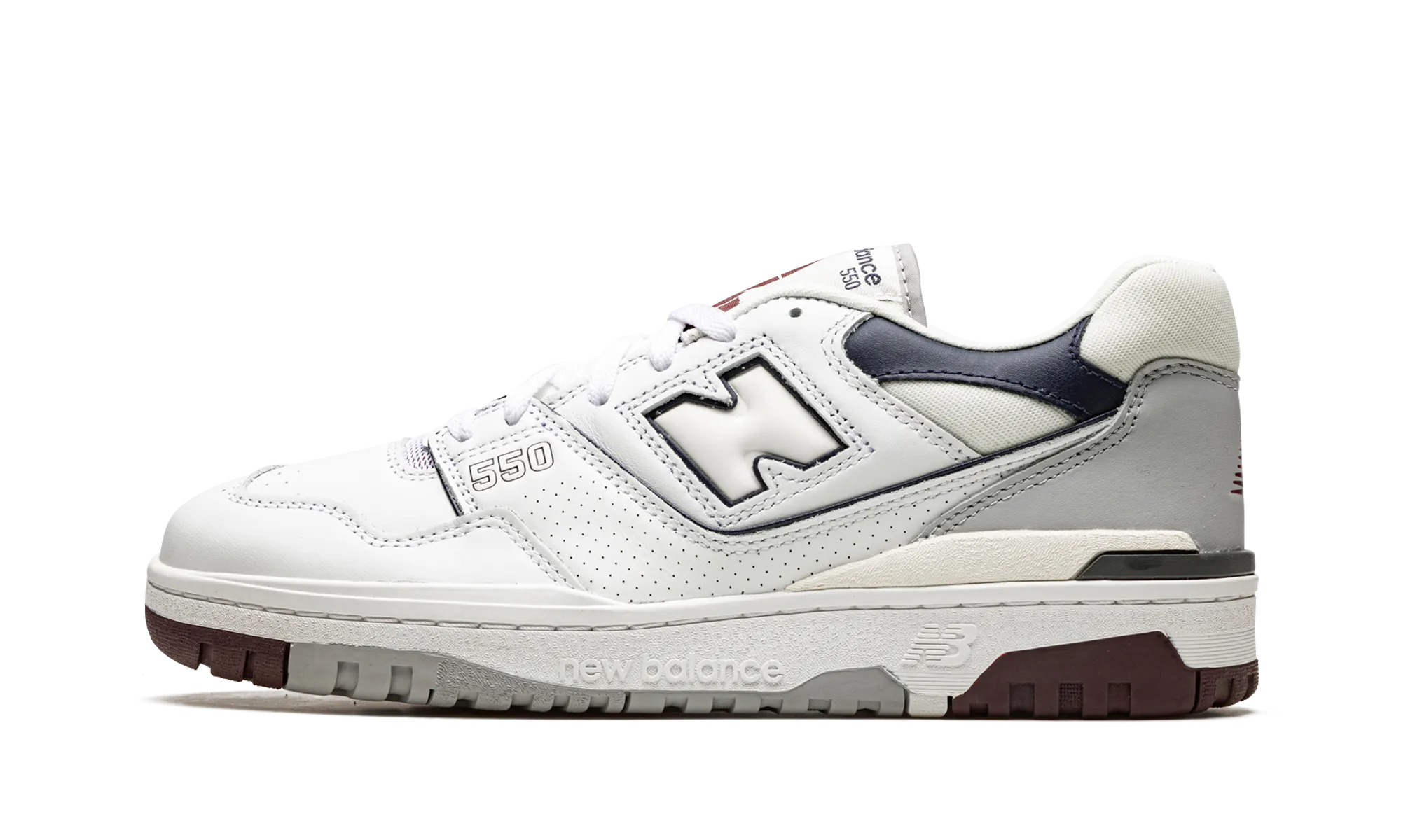 group - run 550 "White / Indigo / Burgundy"