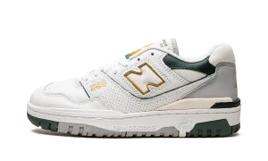 Remarkable flexibility cricket - ground running shoes 550 "White / Nightwatch Green"