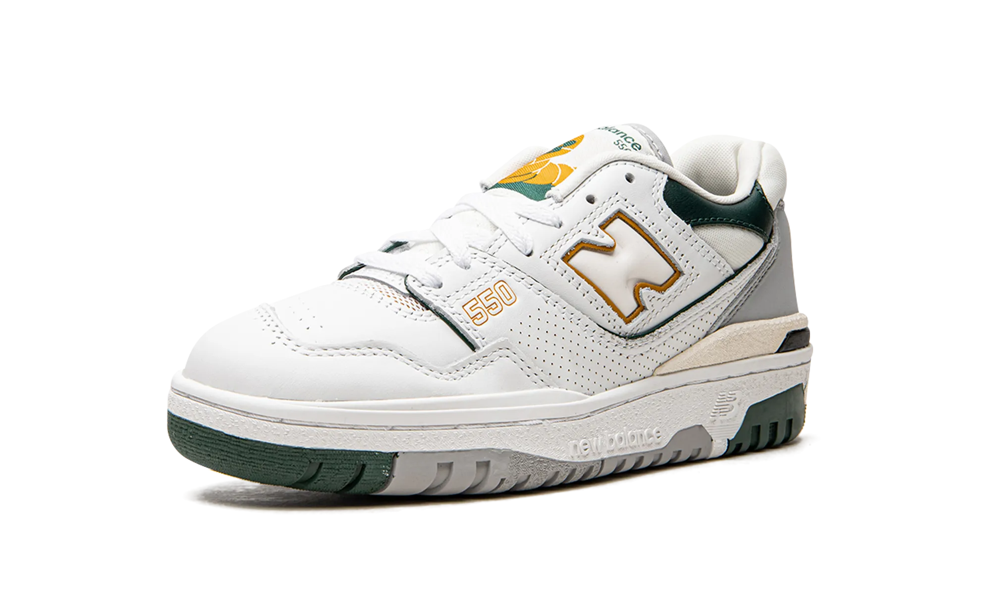anti - fungal lining shoes 550 "White / Nightwatch Green"