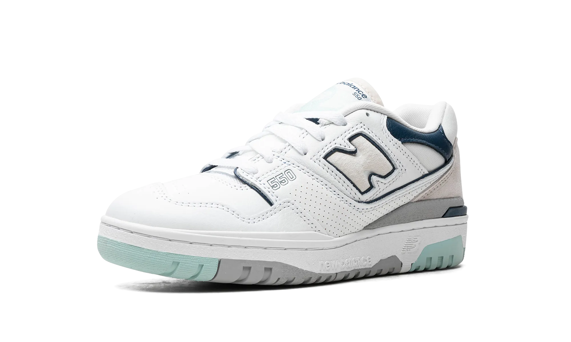 550 "White / Winter Fog" elegant - style shoes