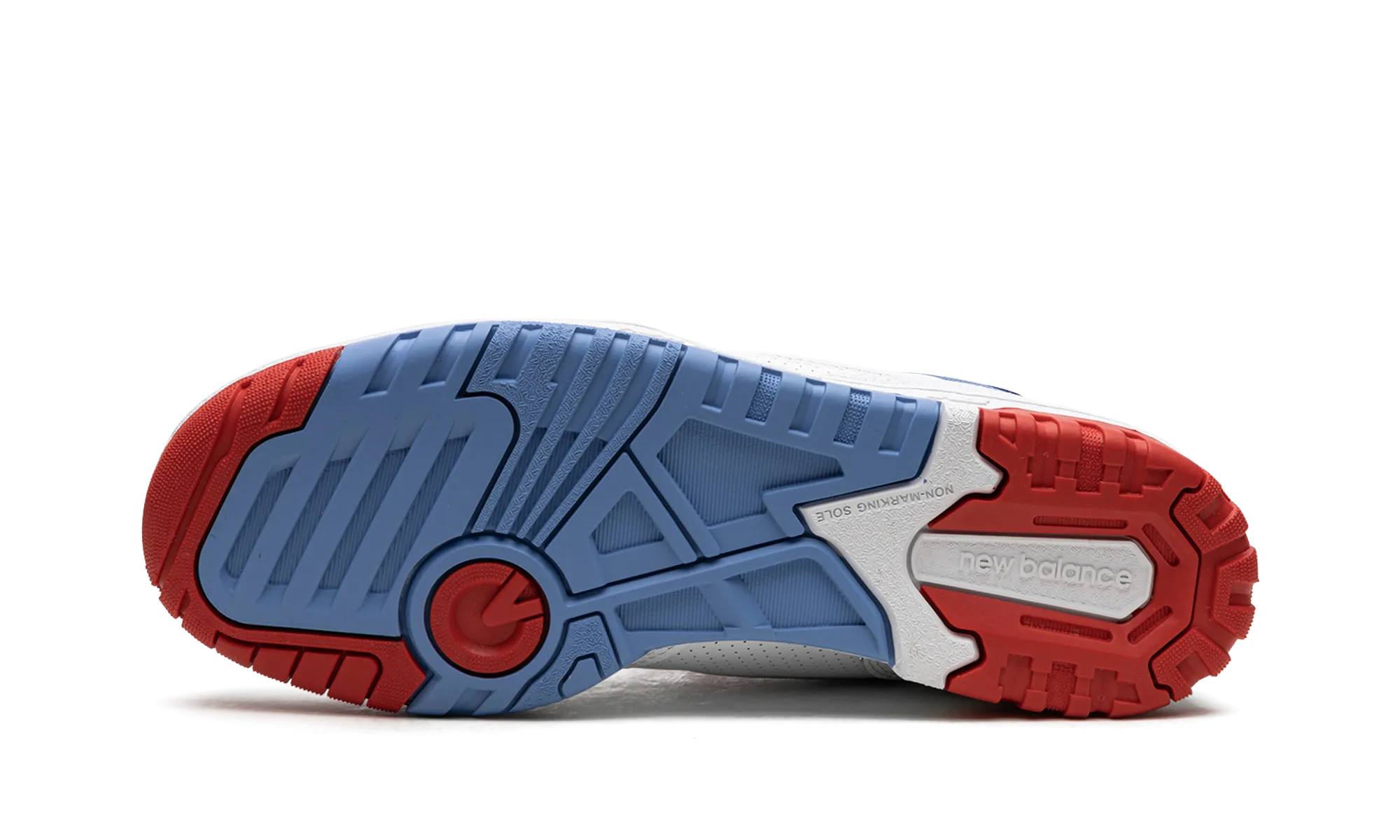 running for a way to stay confident static - free shoes 550 "White/Red/Blue"