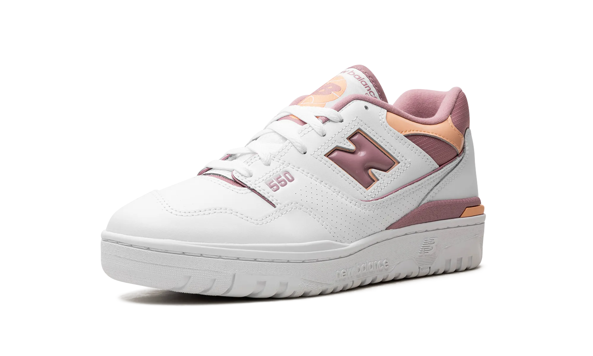 550 WMNS "Hazy Peach" neon running wear