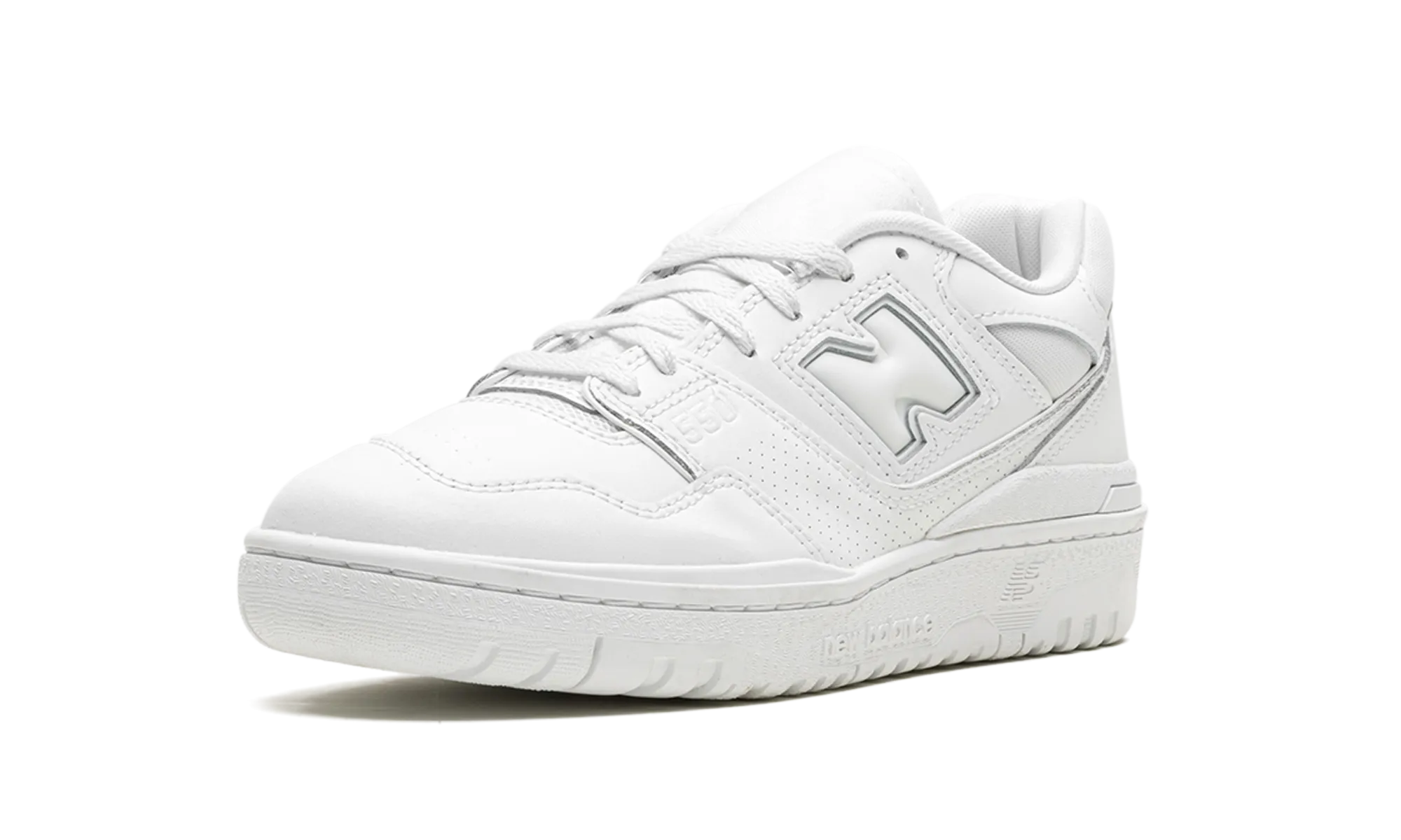 550 WMNS "Triple White" running shoes for beginner male runners park - running
