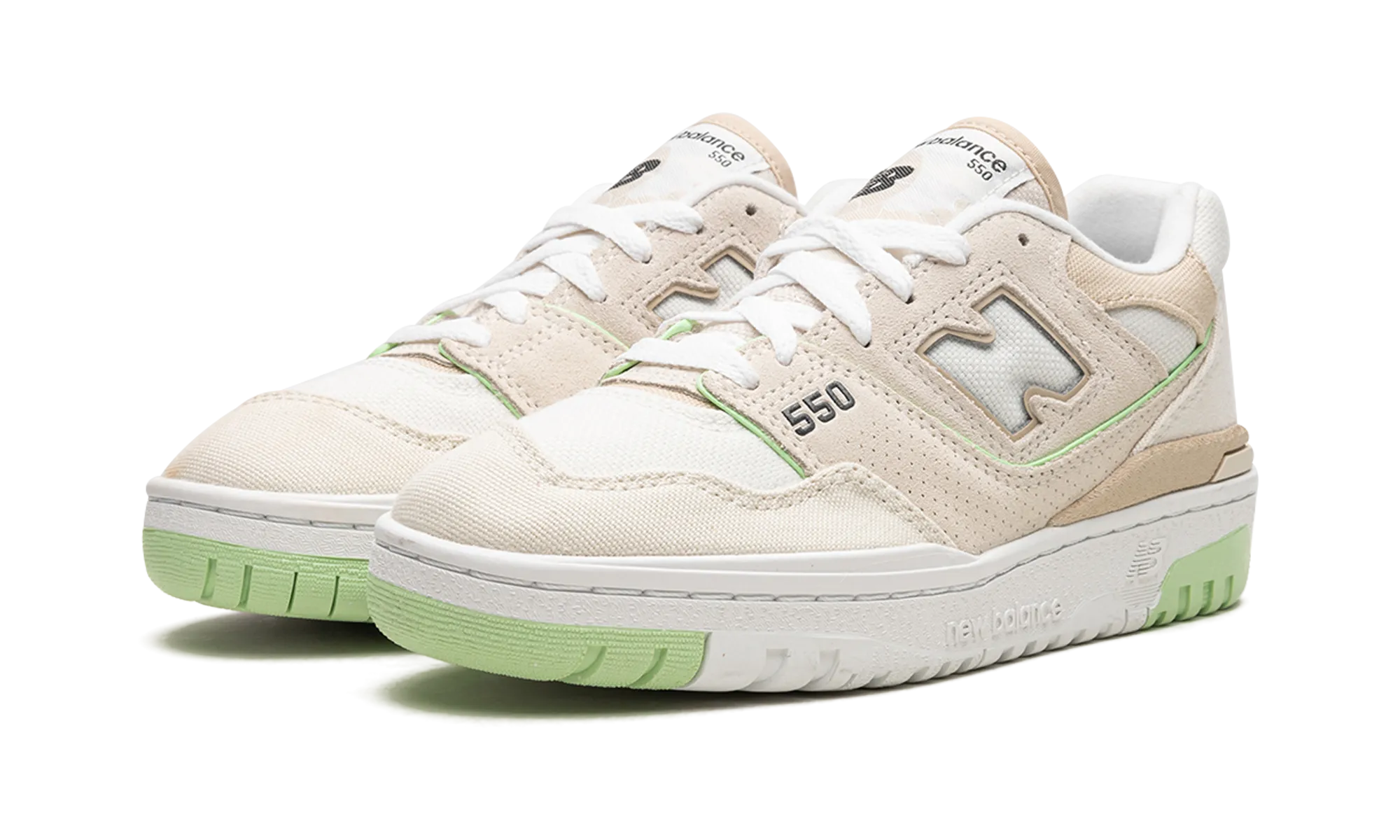 Core Balance sandy shoes 550 WMNS "Turtledove Green Aura"