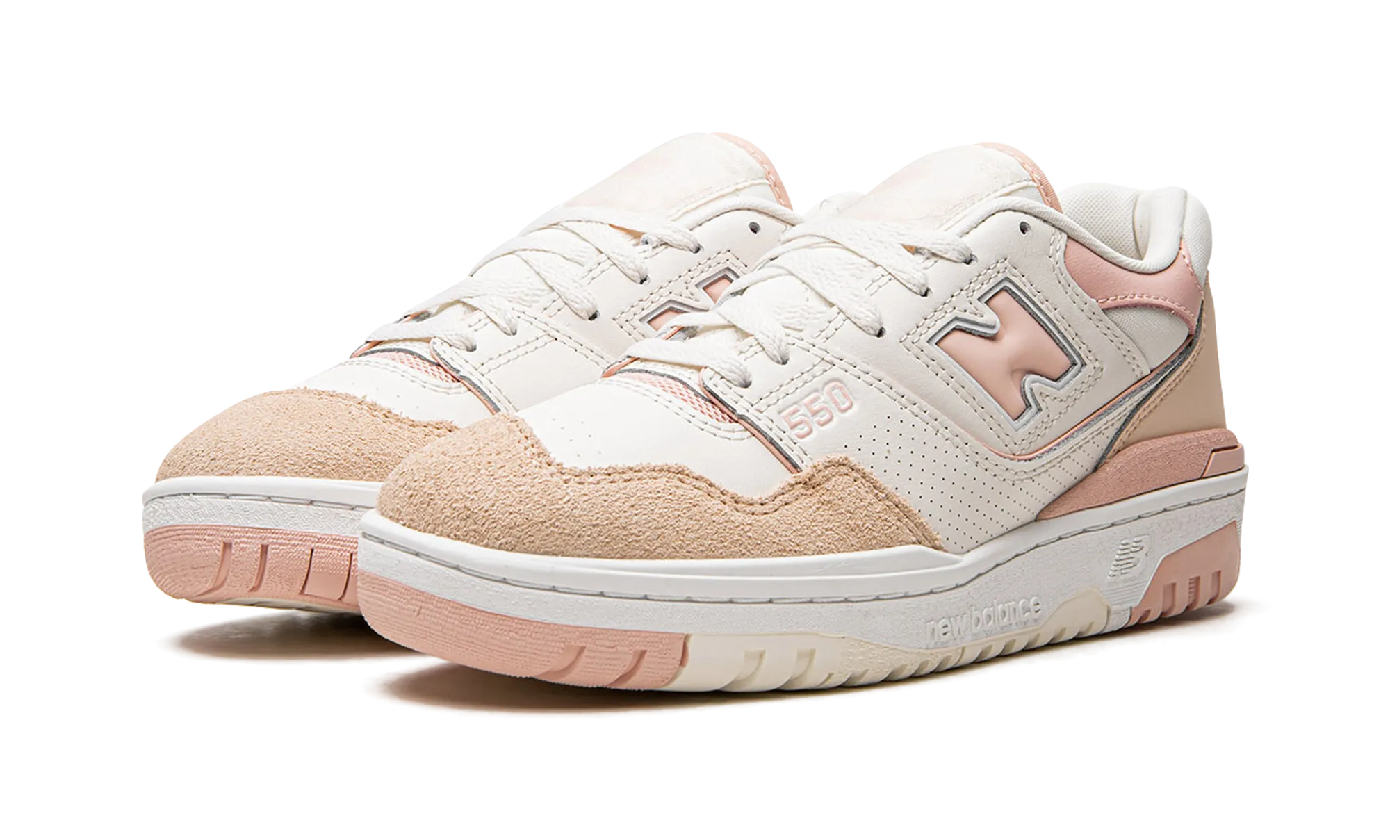 sports shoe accessories ethnic - themed running option 550 WMNS "White Pink"