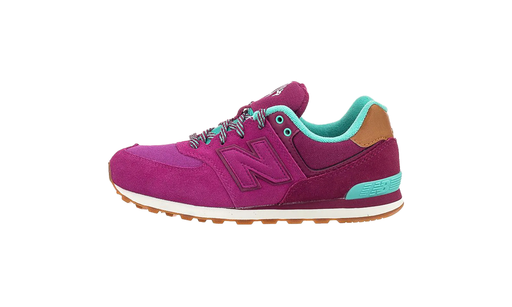 574 GS "Collegiate Pack - Purple" casual runner running gear Shock Absorbing Insole