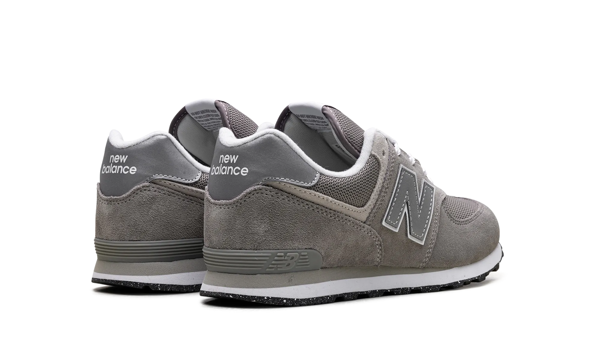 running with a backpack low - cut 574 GS "Grey White"