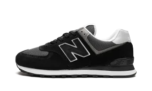 574 "Black / Grey" Stretch upper Canvas Upper