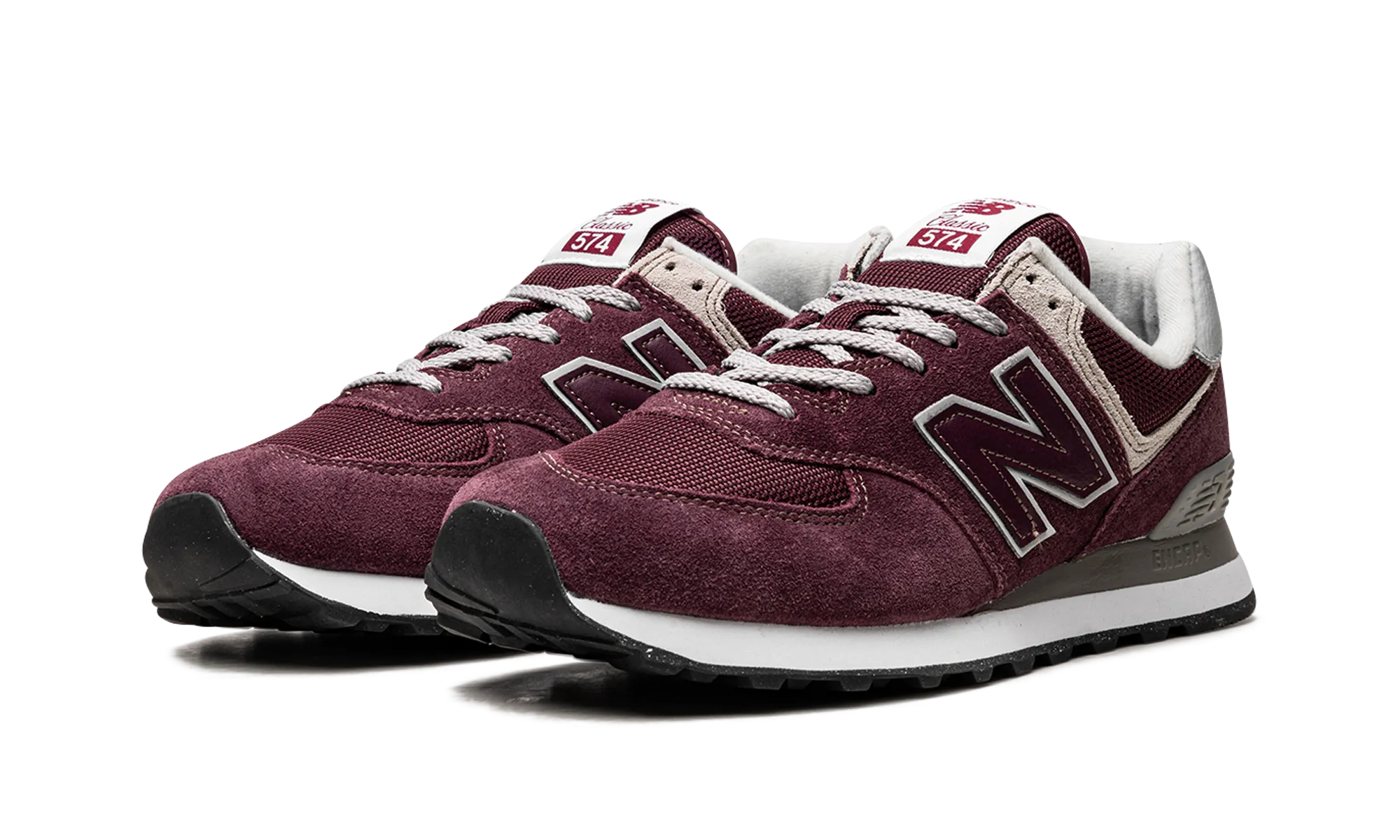 soft - midsole - feature shoes 574 "Burgundy"