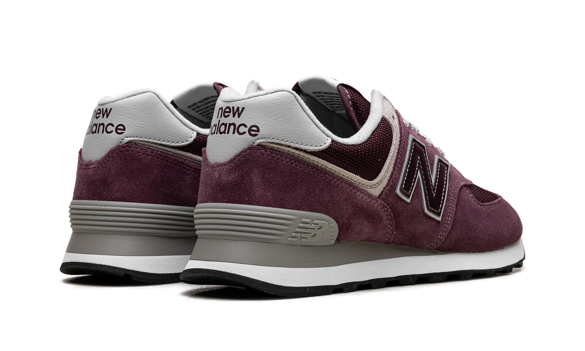 mesh - upper - material - breathability shoes desert - themed running gear 574 "Burgundy"