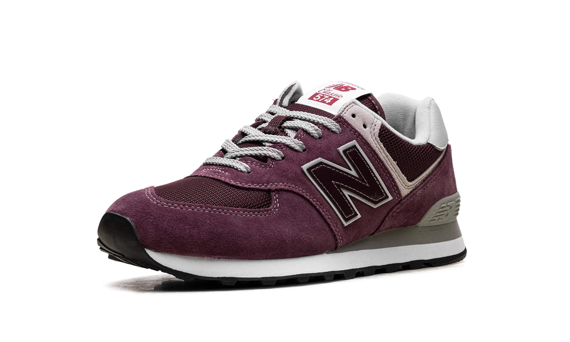 574 "Burgundy" custom - fit running shoes anti - slip shoes
