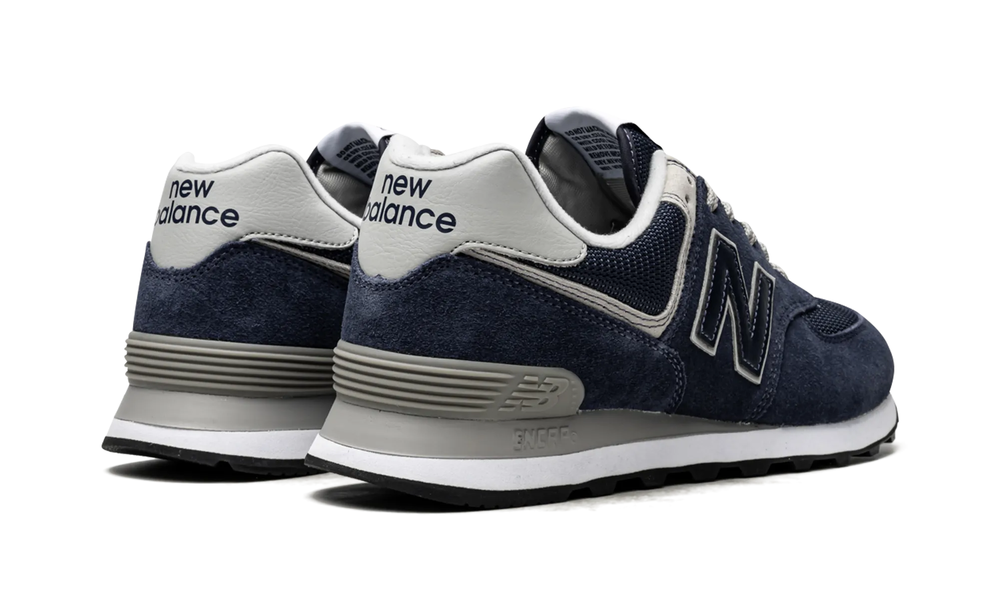 574 "classic navy" 5K runs pre - owned shoes