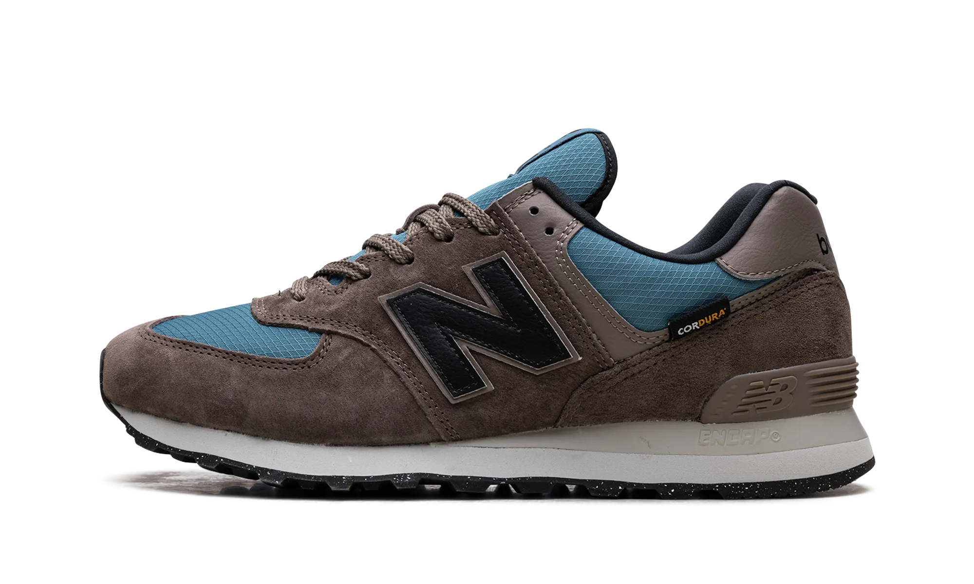 574 "Cordura Dark Mushroom" lightweight sneakers