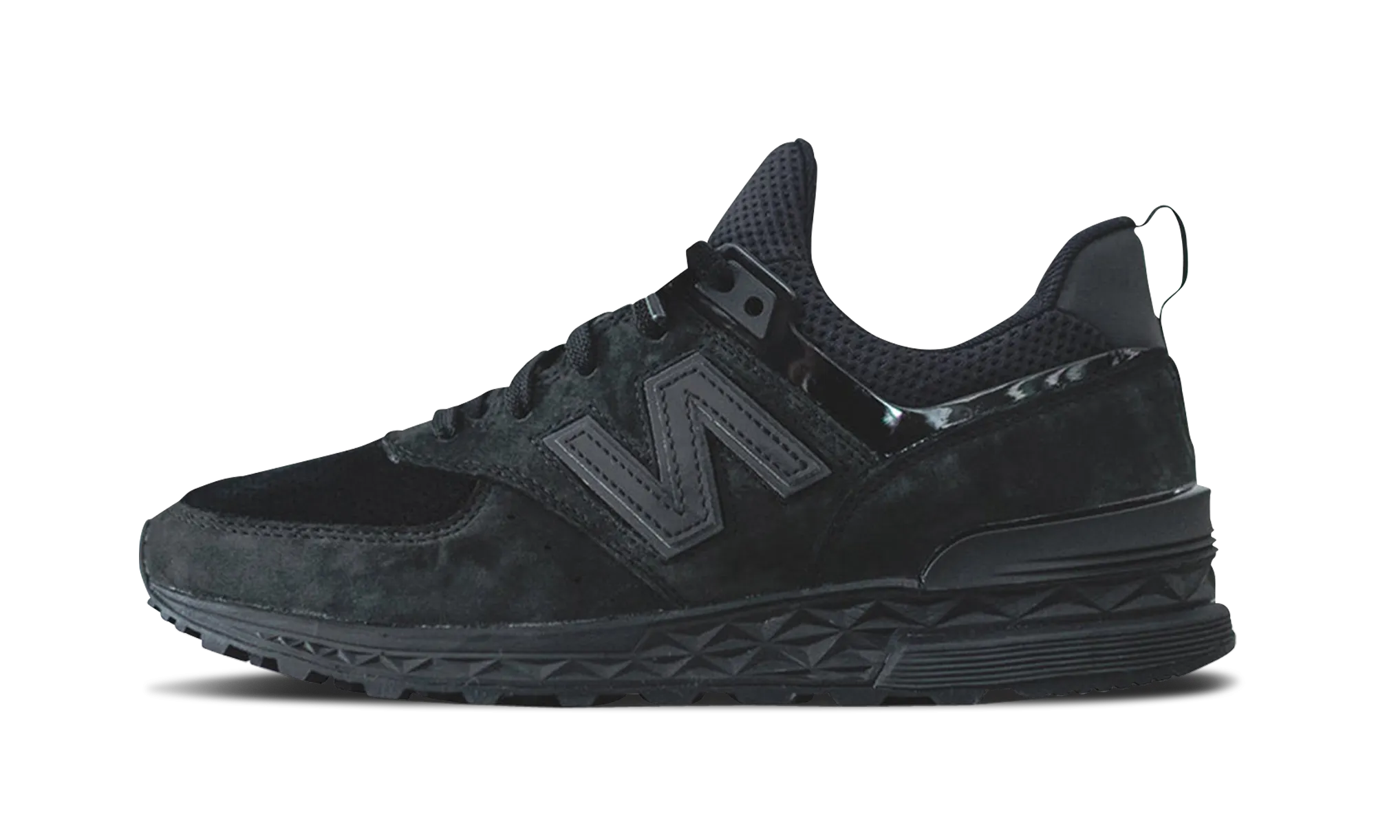 574 "Dover Street Market - Triple Black" Adult - runner Hiking Companion