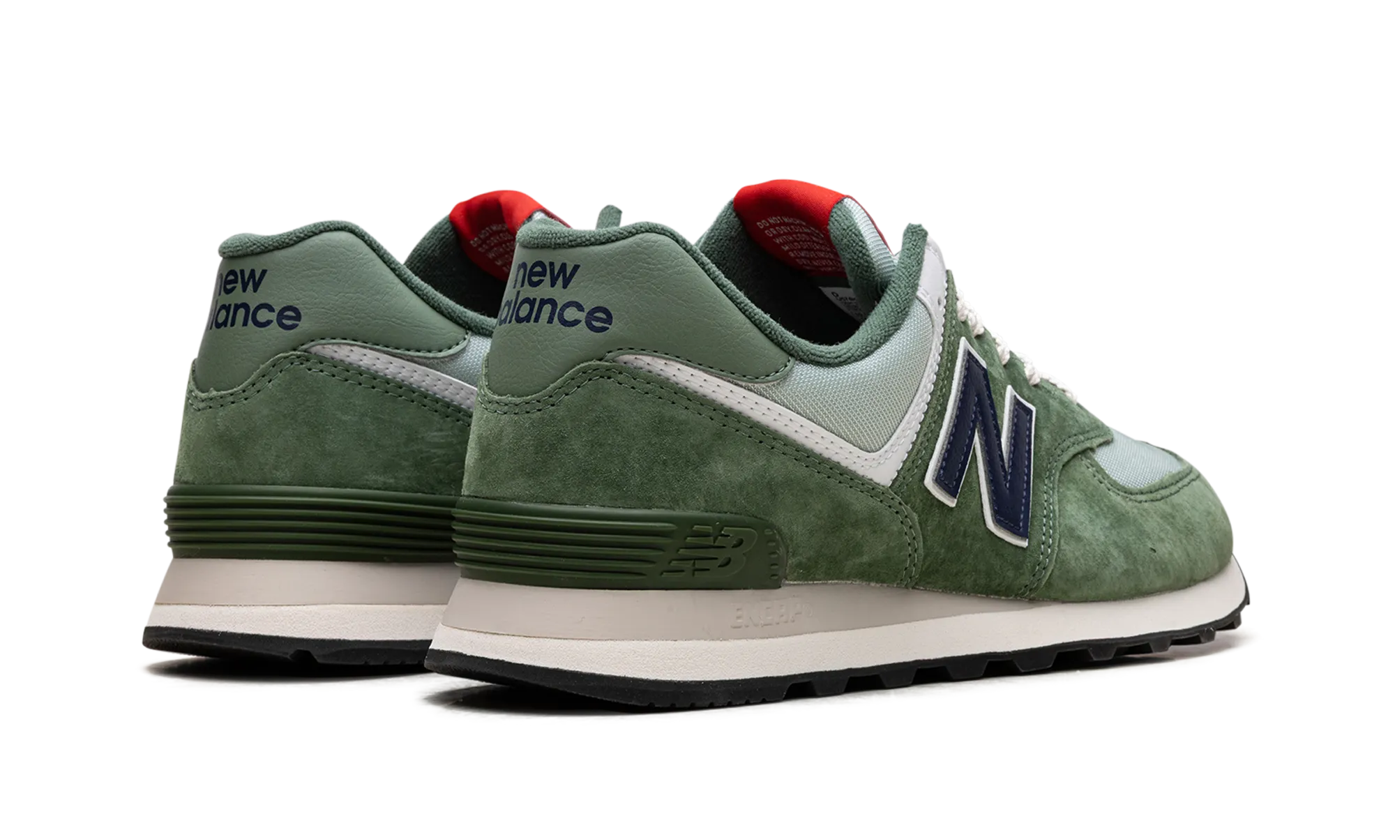 574 "Green / Blue" long - jump running shoes