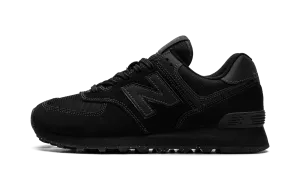 574 "Triple Black" hard - sole shoes Training Use